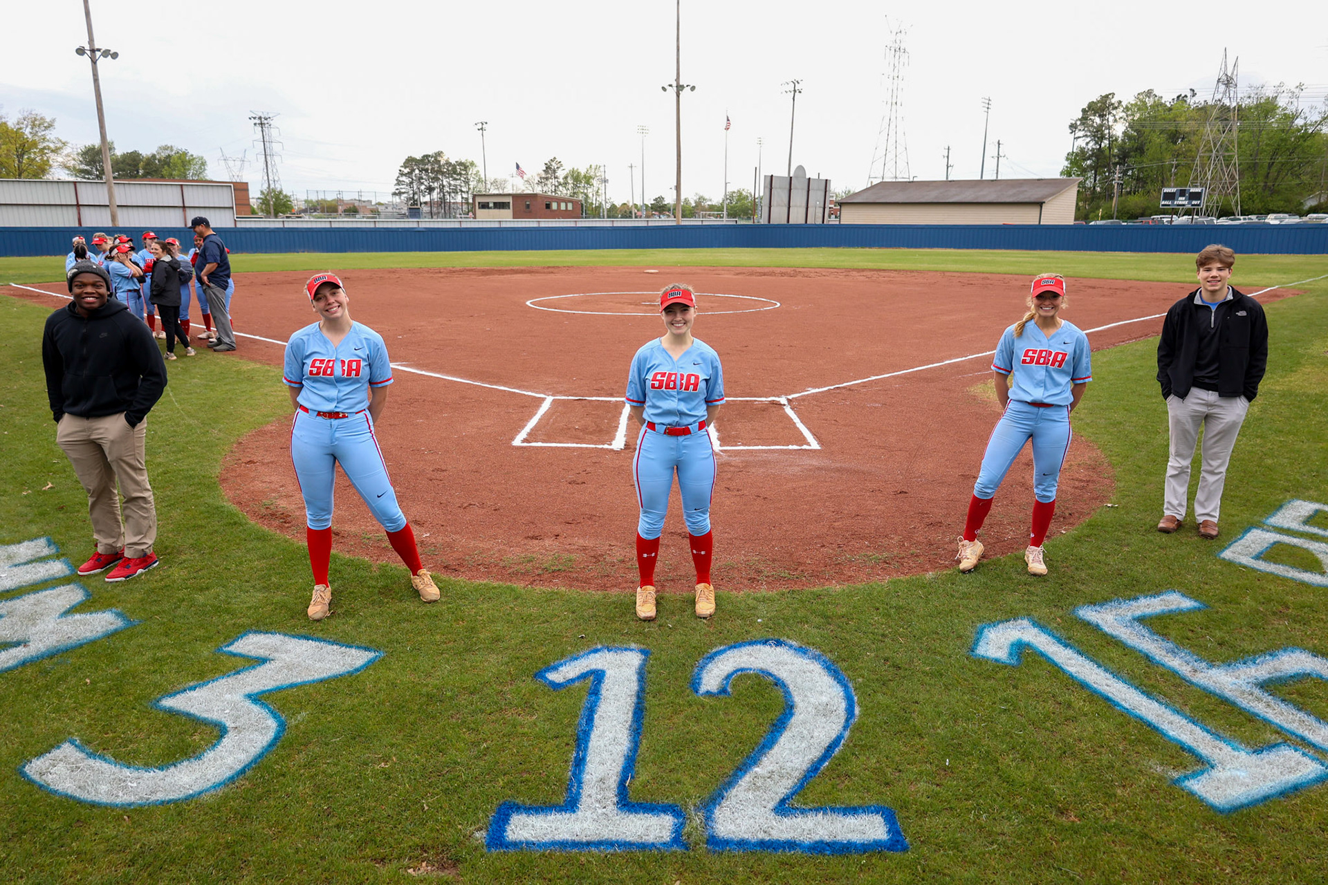 St. Benedict Softball vs Millington on Senior Night at St. Benedict at Auburndale in Memphis, TN on April 20, 2022. (Ryan Beatty/SBA)