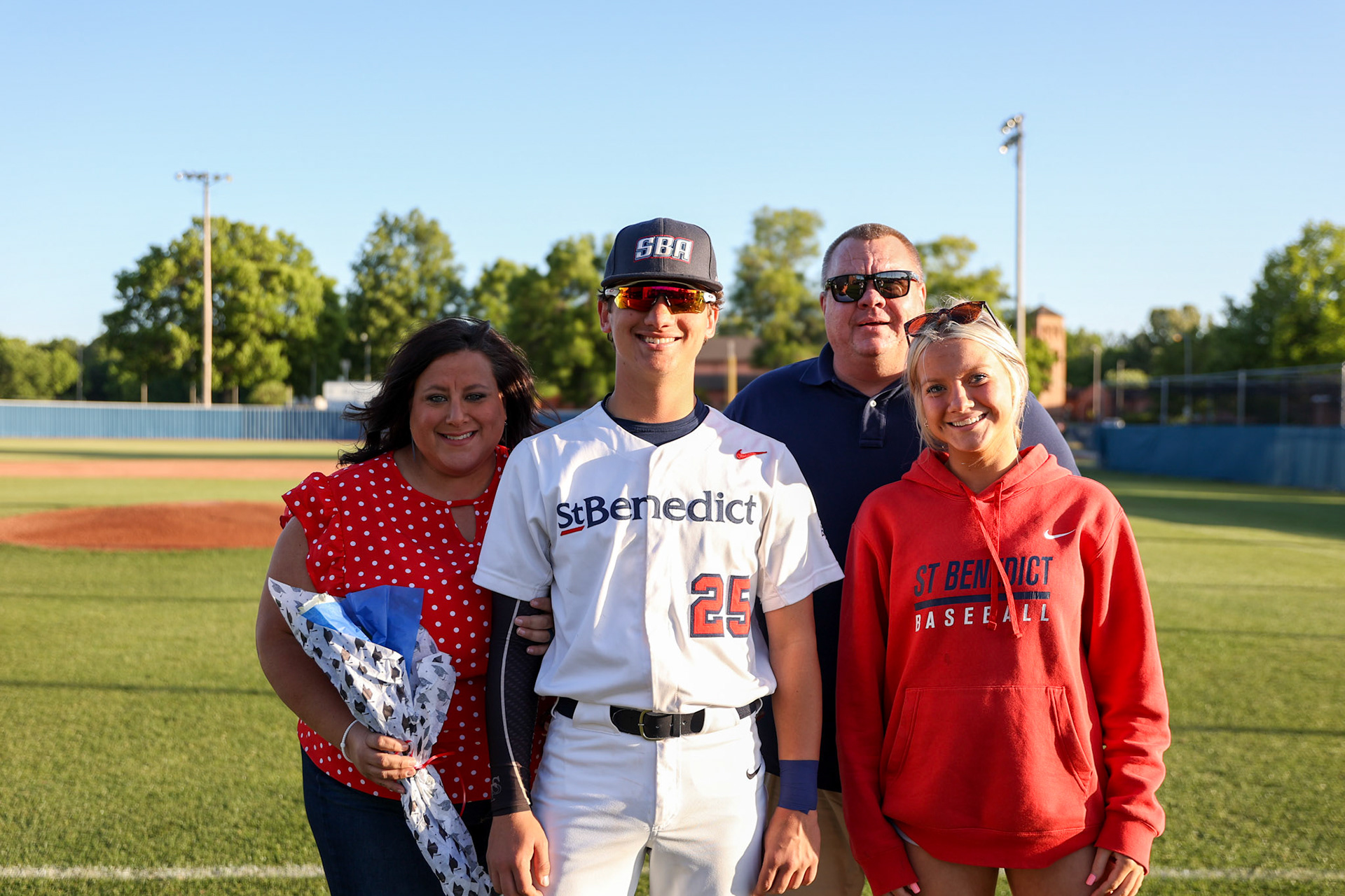 SBA Baseball Senior Night (Ryan Beatty Photo)