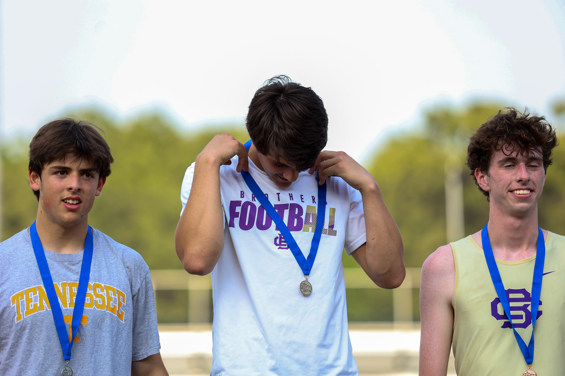 St. Benedict Track at MUS Region Meet on May 11, 2022. (Ryan Beatty/SBA)
