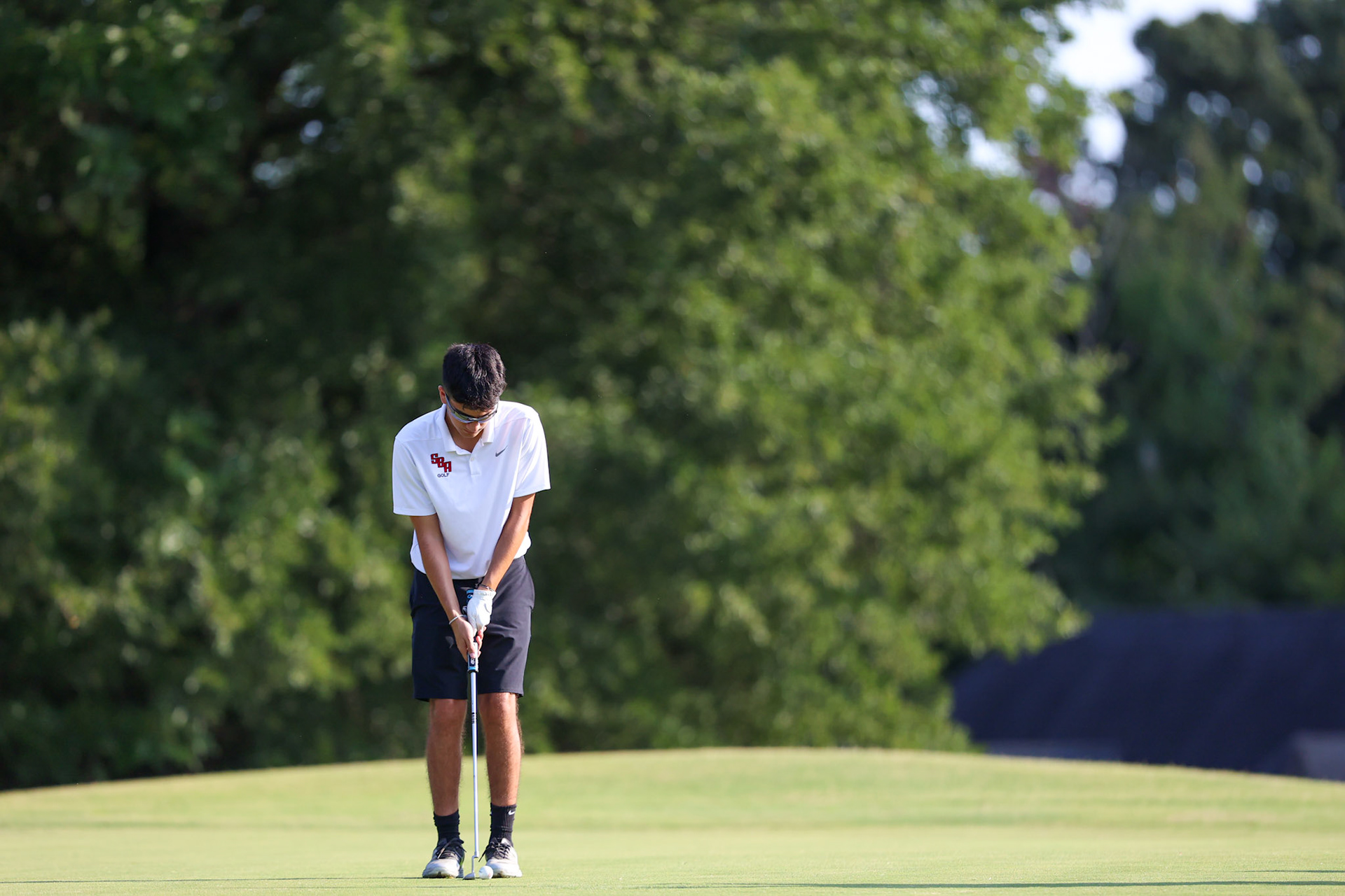 St. Benedict Boys Golf vs Briarcrest at the Lakeland Golf Club on Thursday, September 15, 2022. (Ryan Beatty/SBA)