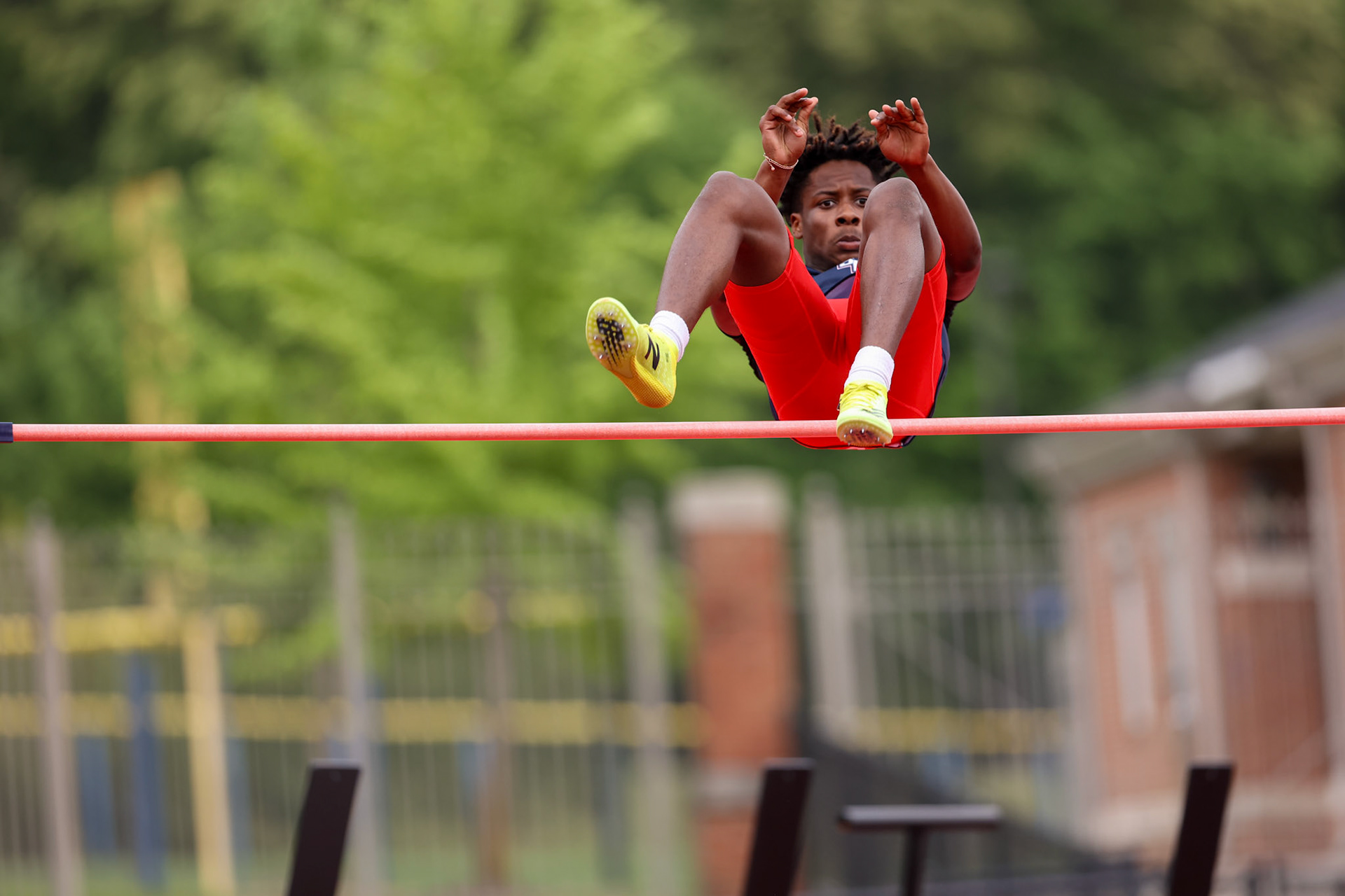 St. Benedict Track at Memphis University School in Memphis, TN on May 3, 2022. (Ryan Beatty/SBA)