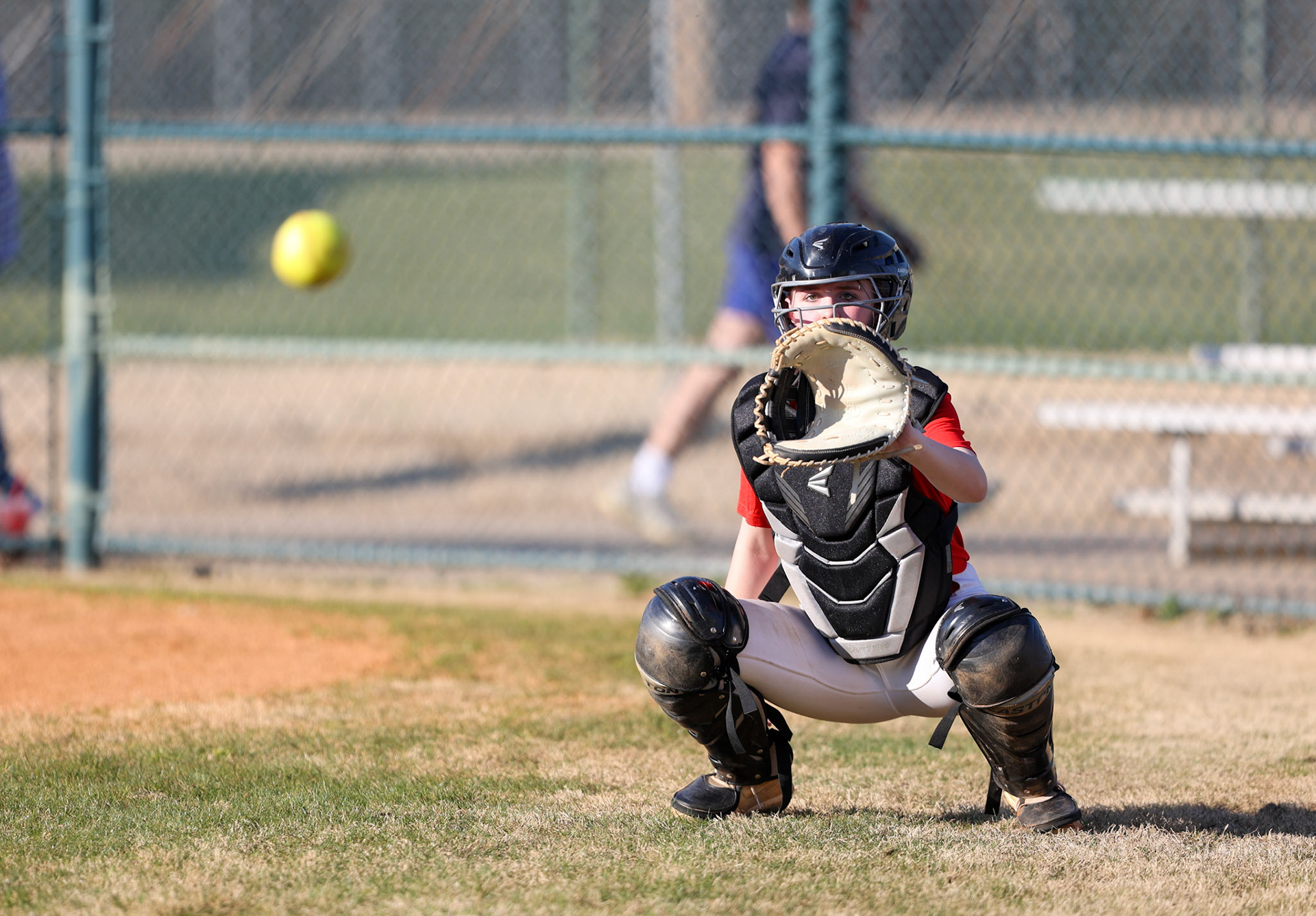 St. Benedict Softball vs Bartlett High School on March 3, 2022 at W.J. Freeman Park in Memphis, TN (Ryan Beatty/SBA)
