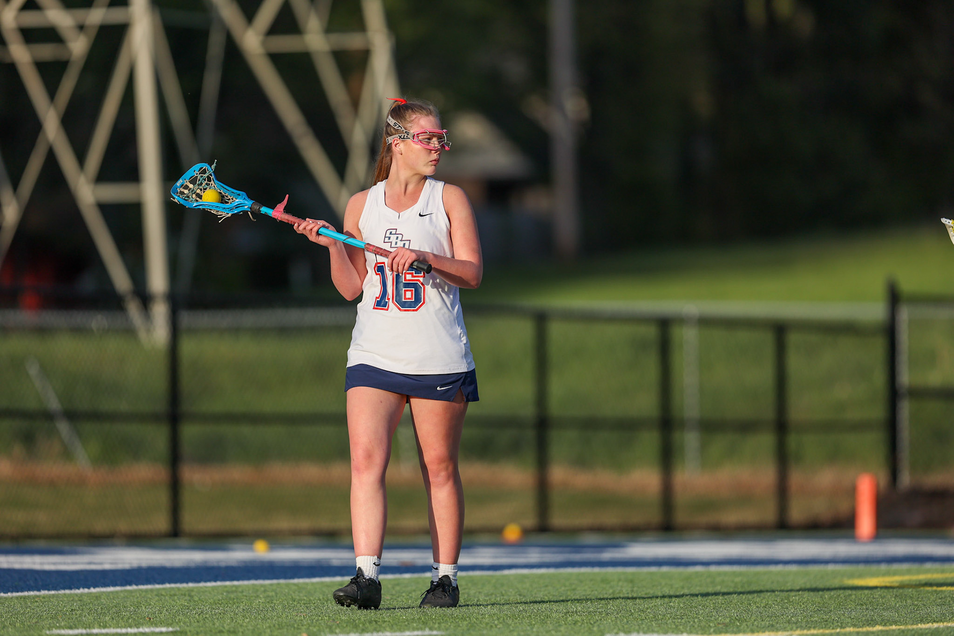 St. Benedict Girls Lacrosse vs St. Agnes on Senior Night at St. Benedict at Auburndale in Memphis, TN on April 19, 2022. (Ryan Beatty/SBA)