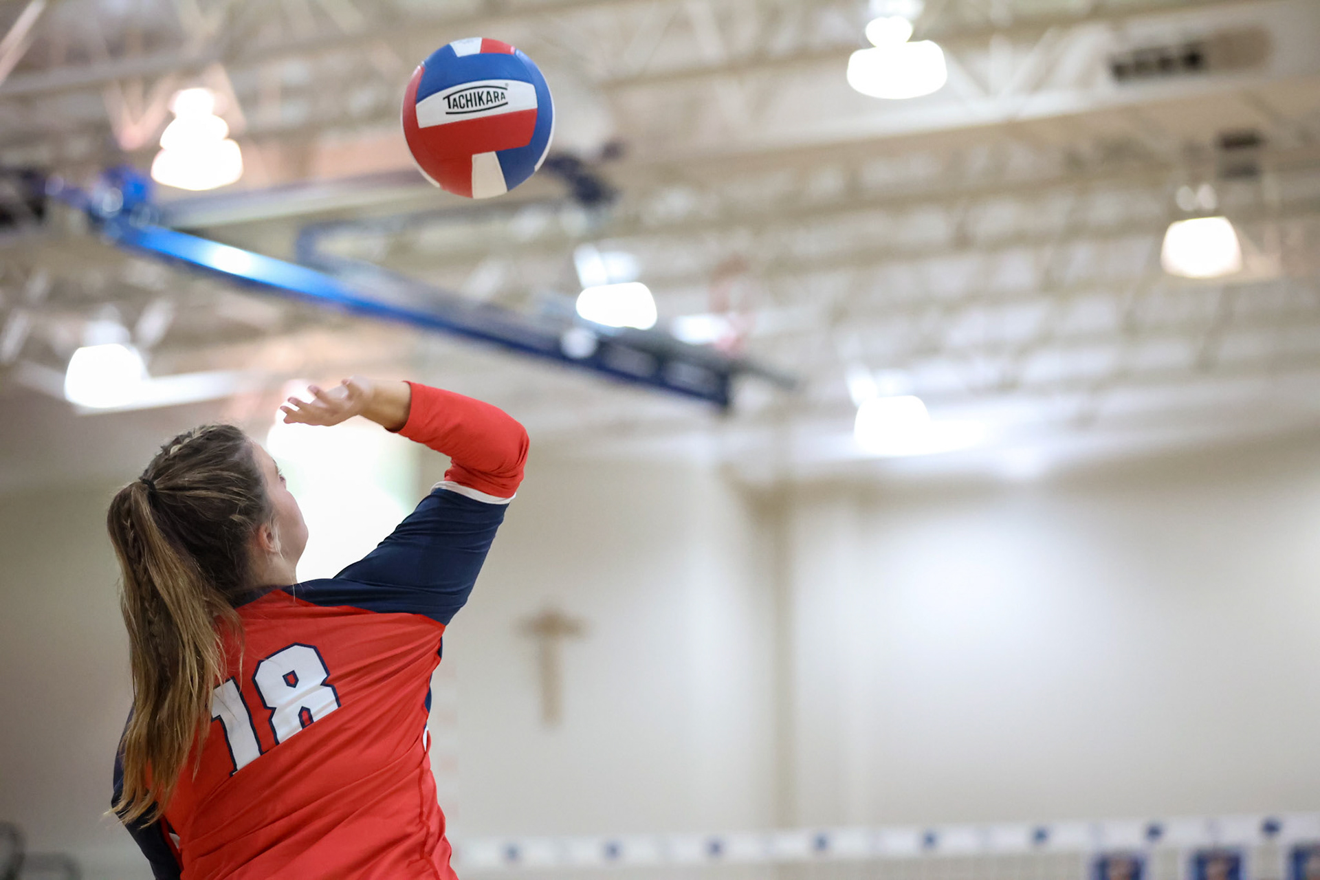 St. Benedict Volleyball vs Hutchison at St. Benedict on Tuesday, September 13, 2022. (Ryan Beatty/SBA)