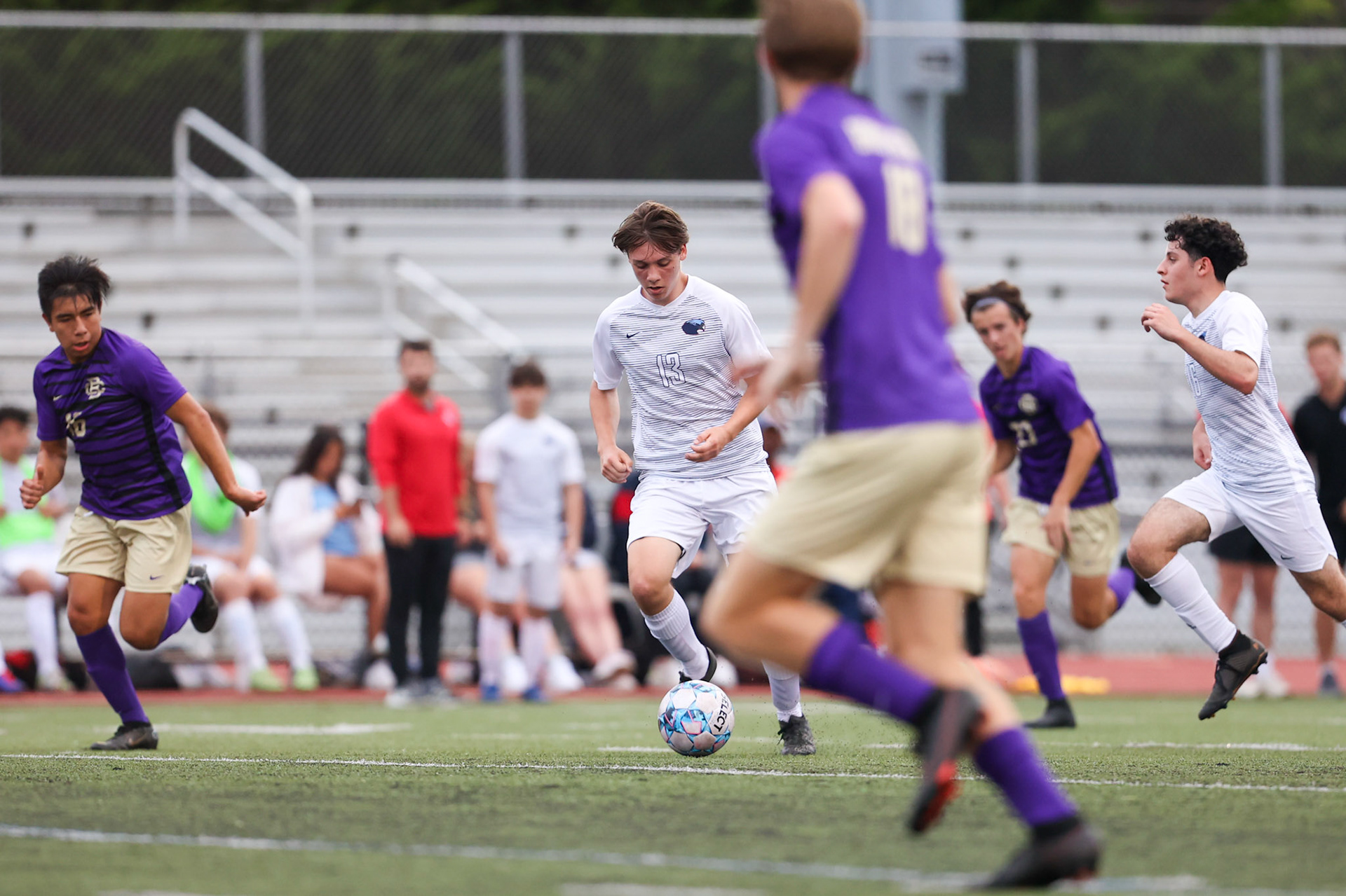 St. Benedict Soccer vs Christian Brothers at Christian Brothers High School in Memphis, TN on May 3, 2022. (Ryan Beatty/SBA)