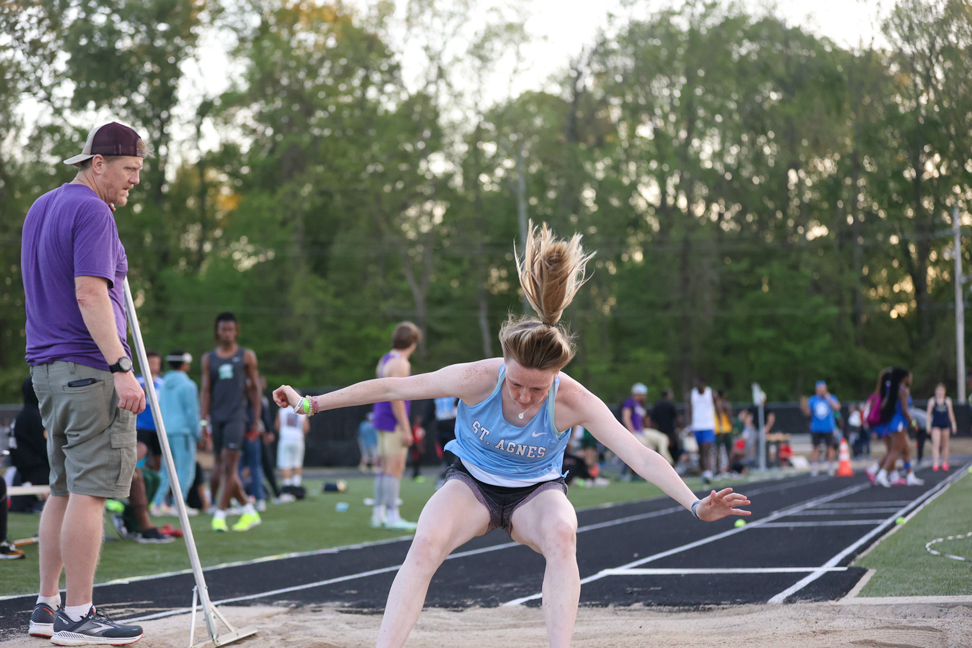 SBA Track at Houston Classic on Friday, April 14, 2023, at Houston High School in Memphis, TN. (Ryan Beatty Photo)