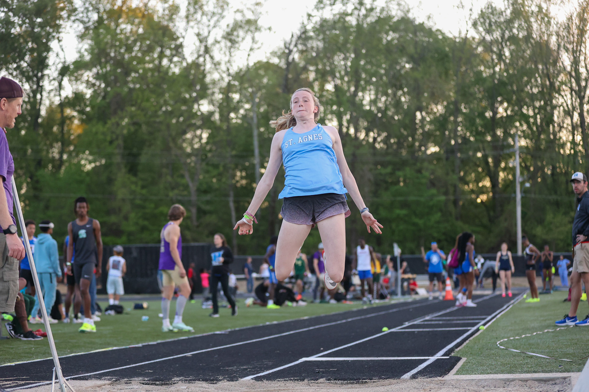 SBA Track at Houston Classic on Friday, April 14, 2023, at Houston High School in Memphis, TN. (Ryan Beatty Photo)