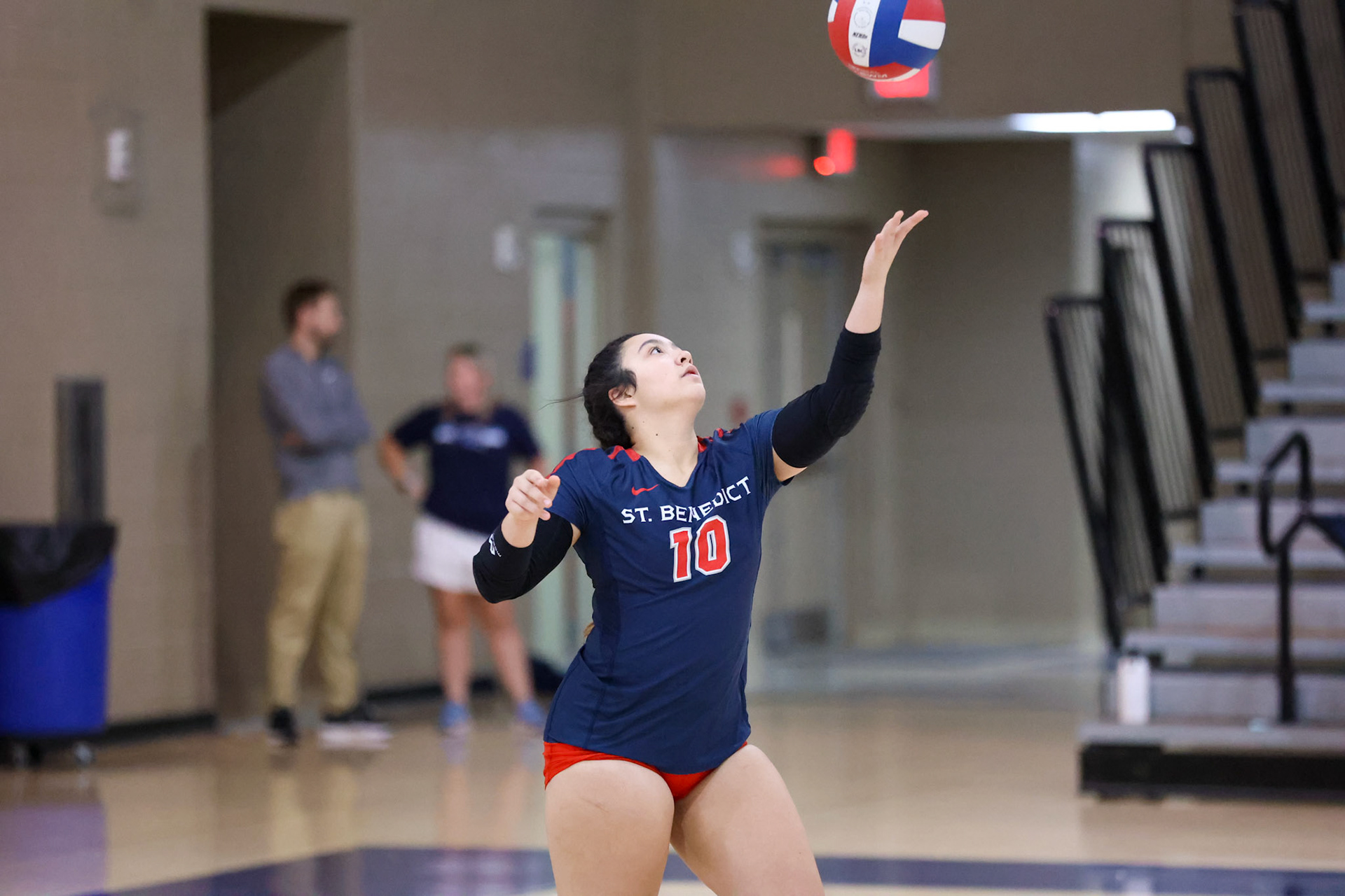 St. Benedict Volleyball vs West Memphis at St. Benedict on Monday, September 12, 2022. (Ryan Beatty/SBA)