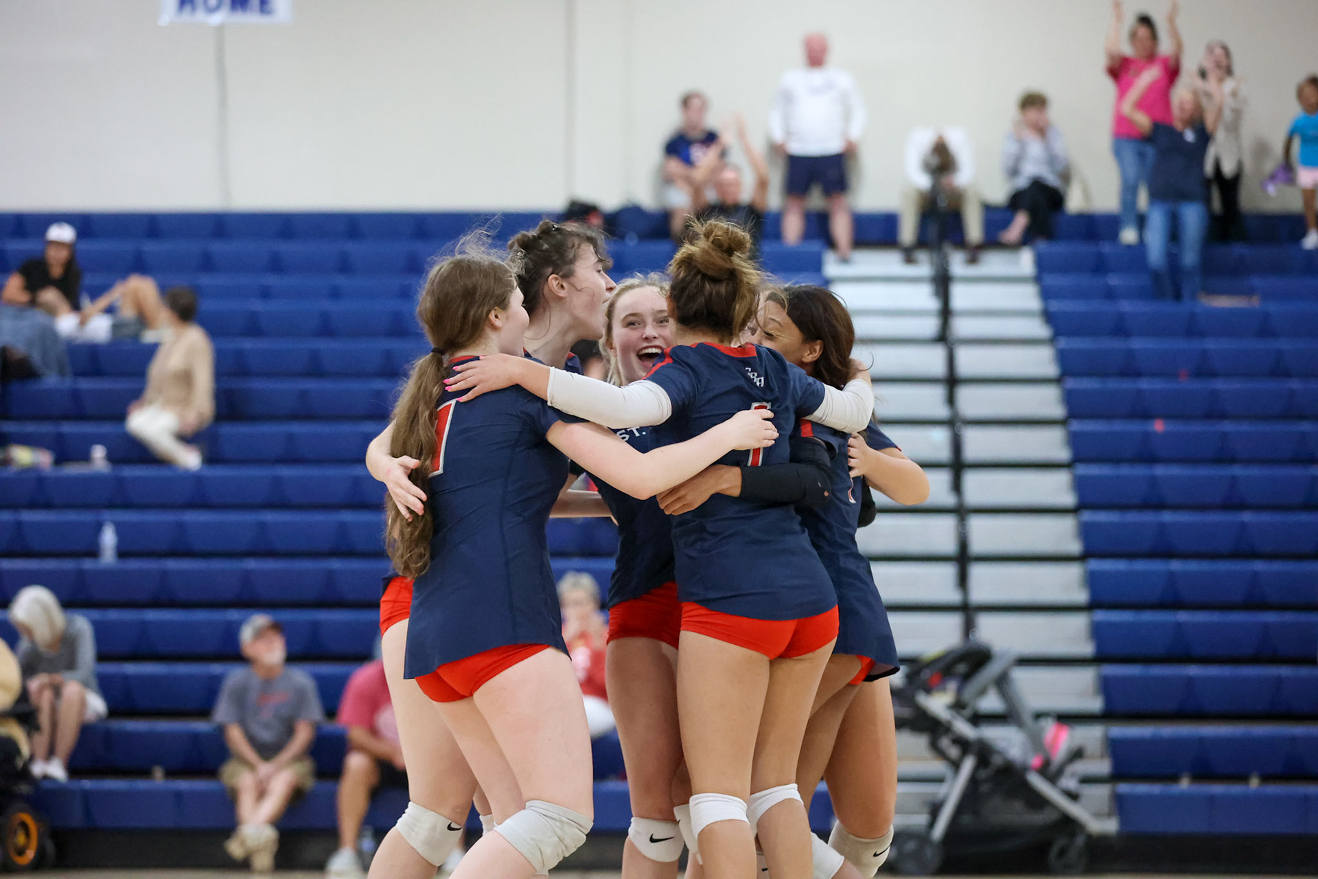 St. Benedict Volleyball vs West Memphis at St. Benedict on Monday, September 12, 2022. (Ryan Beatty/SBA)
