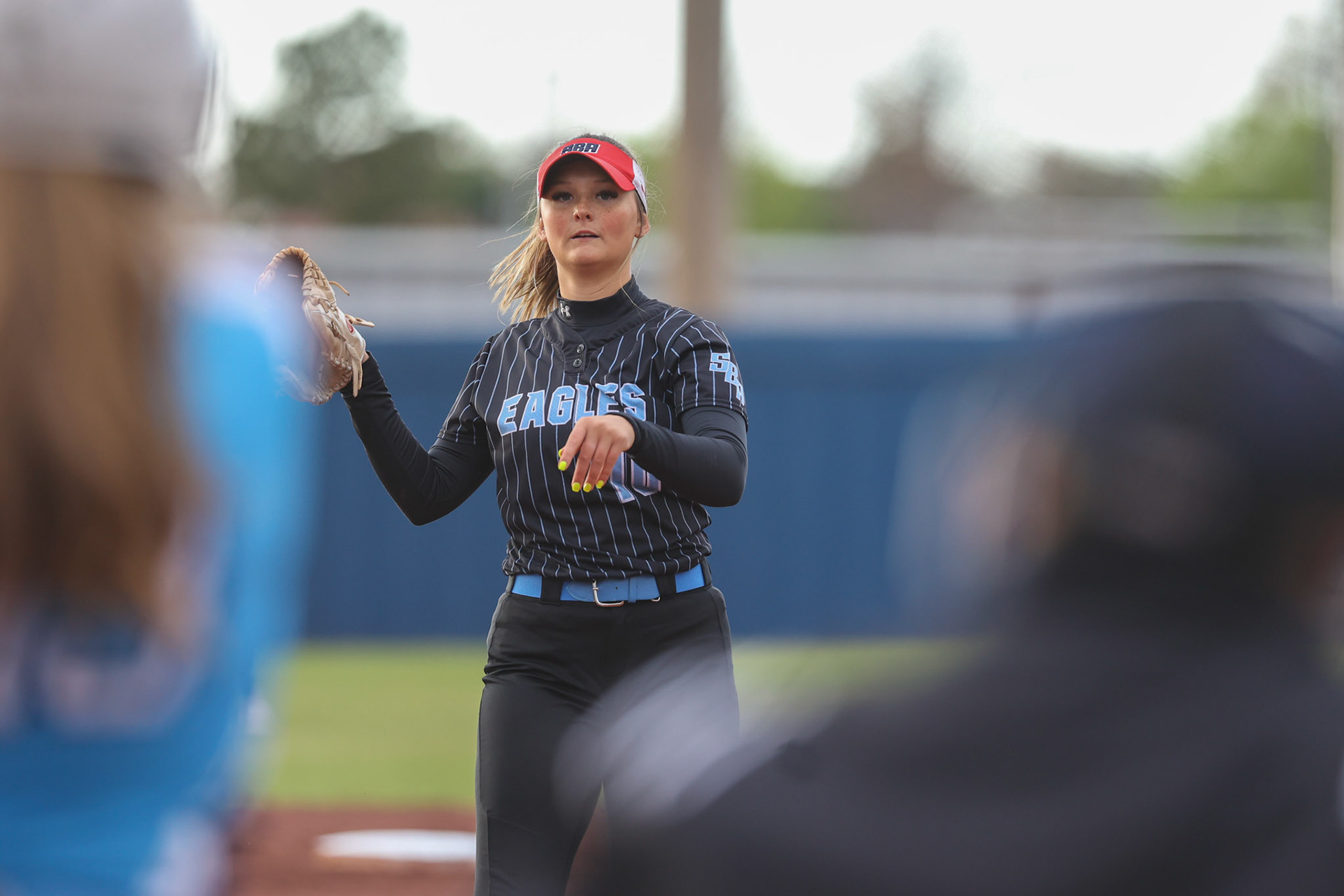 St. Benedict Softball vs St. Agnes Academy on Wednesday April 6, 2022 at St. Benedict At Auburndale High School in Memphis, TN. (Ryan Beatty/SBA)