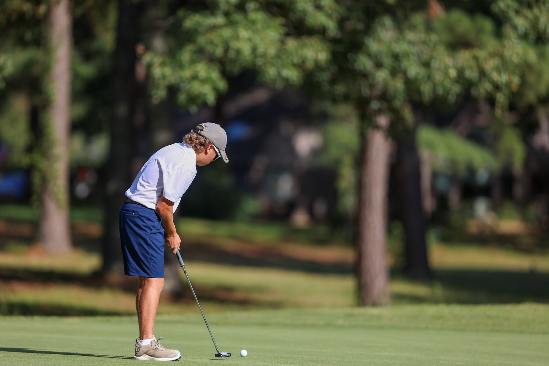 St. Benedict Boys Golf vs Briarcrest at the Lakeland Golf Club on Thursday, September 15, 2022. (Ryan Beatty/SBA)