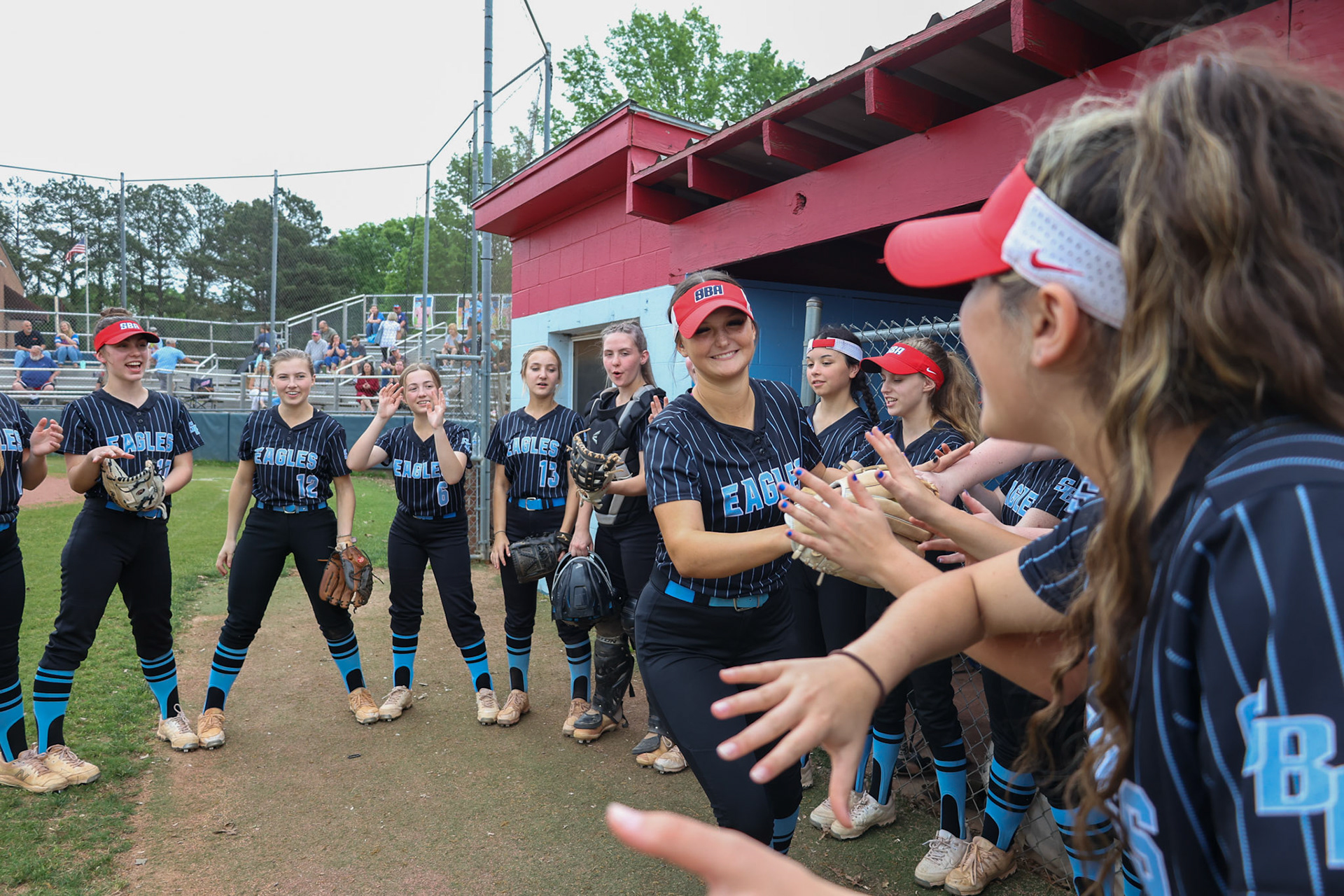 St. Benedict Softball vs Tipton Rosemark Academy at St. Benedict High School in Memphis, TN on May 3, 2022. (Ryan Beatty/SBA)