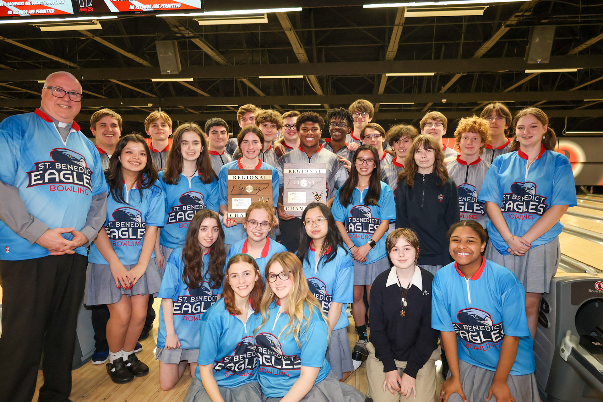 SBA Bowling vs Briarcrest. (Ryan Beatty/SBA)