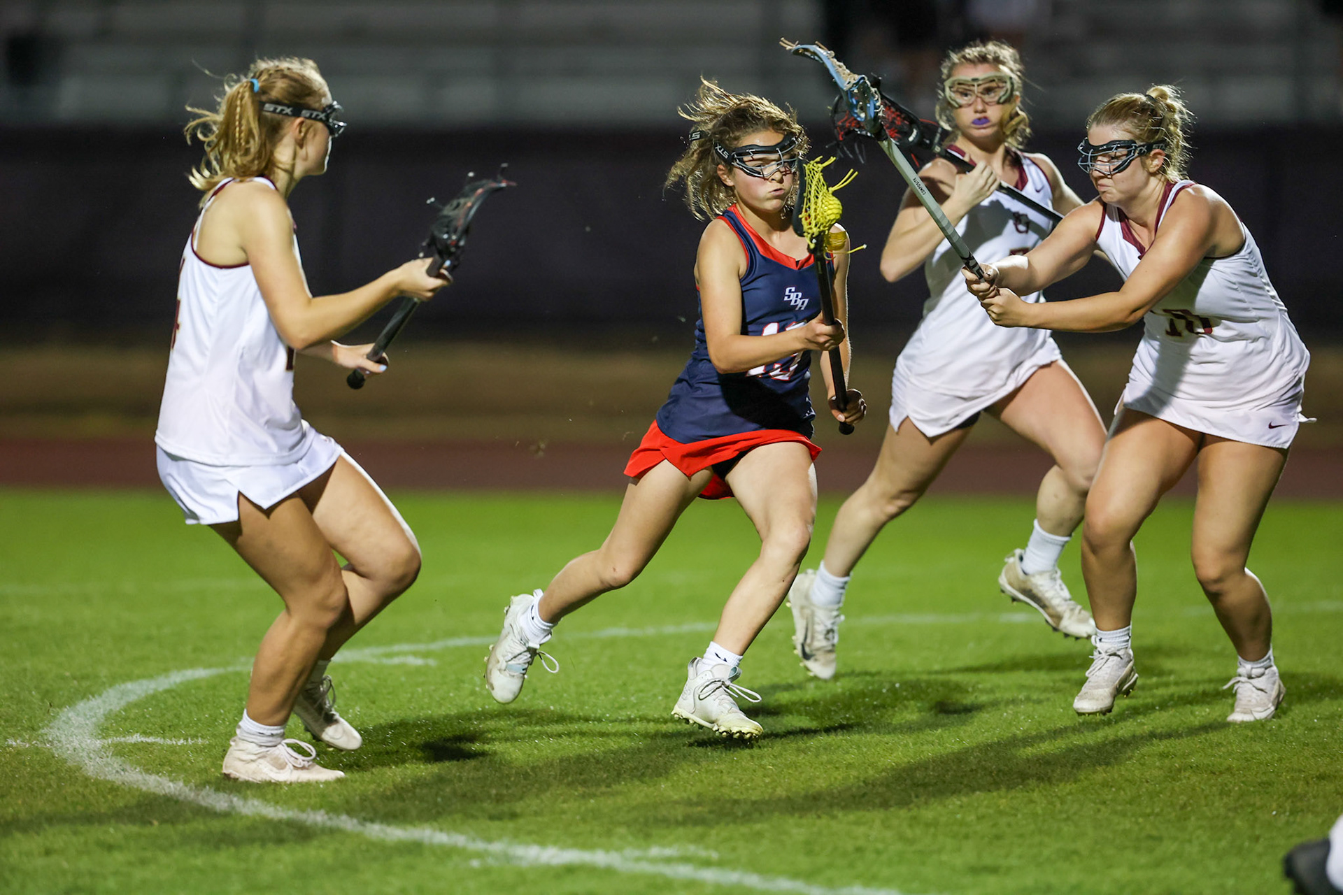 St. Benedict Lacrosse vs St. George’s at St. George’s Independent School on April 12, 2022 in Memphis, TN. (Ryan Beatty/SBA)