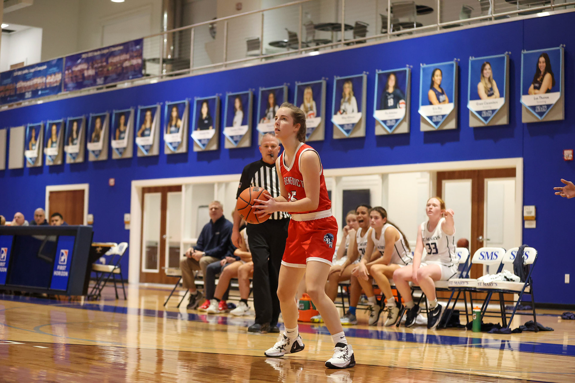 SBA Girls Basketball vs St. Mary’s. (Ryan Beatty Photo)
