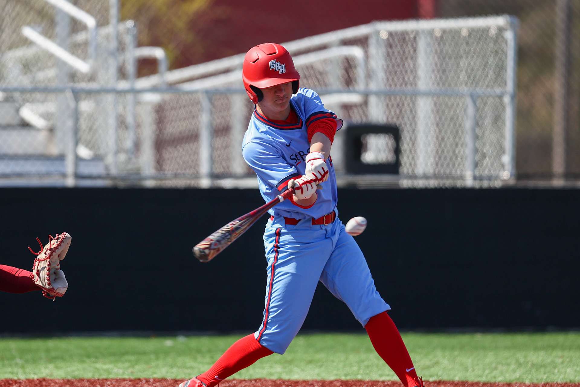 SBA Baseball at ECS on Wednesday, March 15, 2023. (Ryan Beatty Photo)