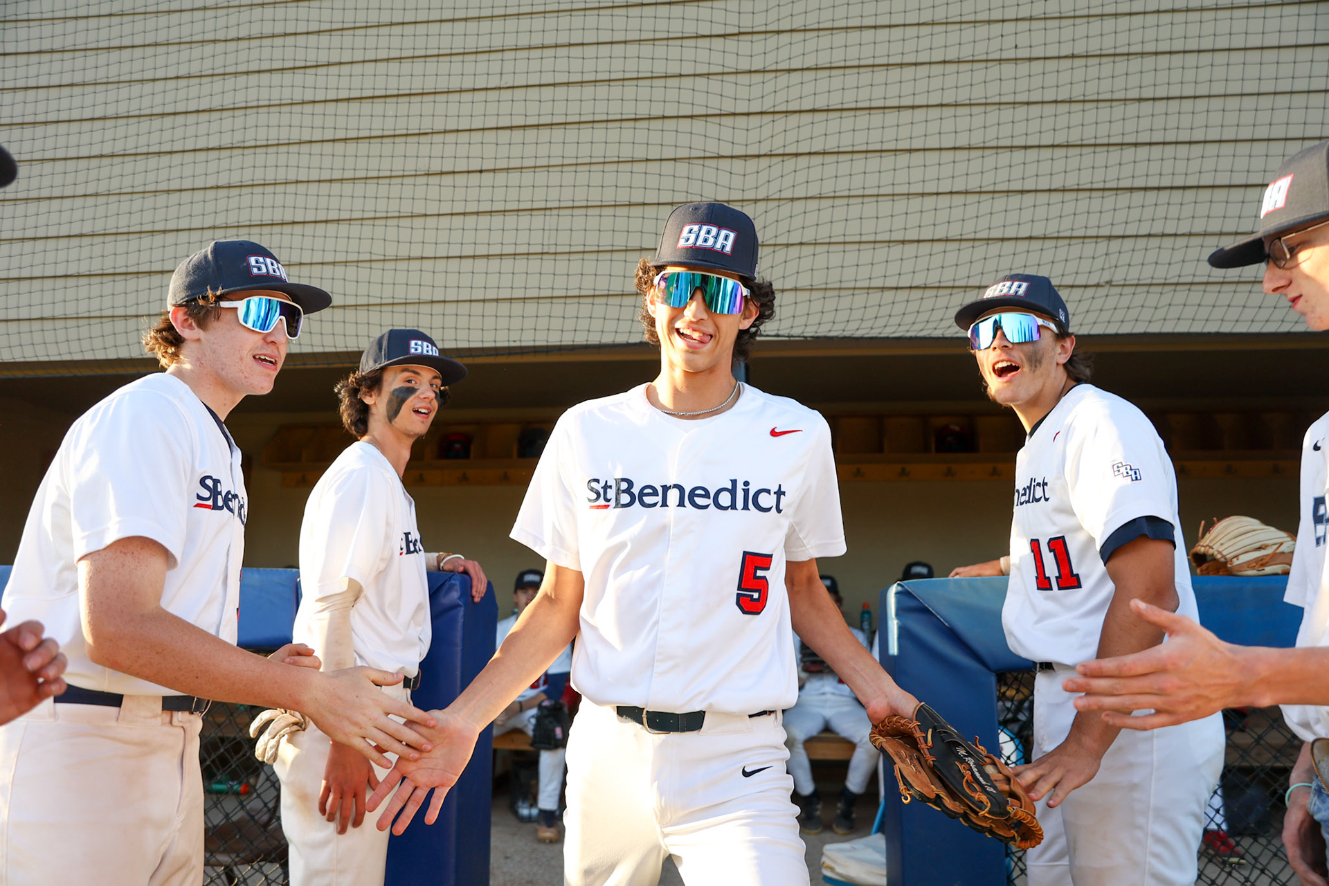 SBA Baseball Senior Night (Ryan Beatty Photo)