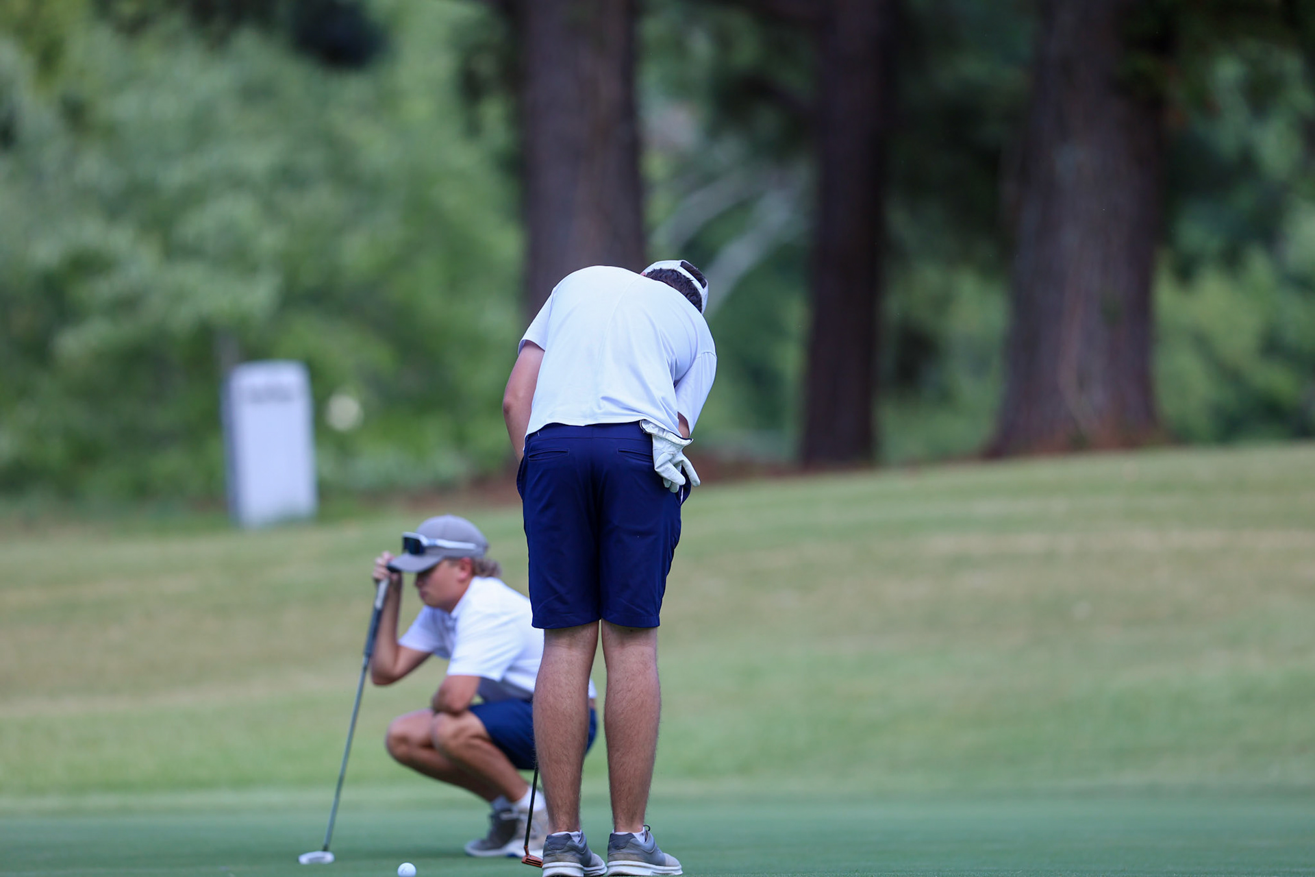 St. Benedict Boys Golf vs Briarcrest at the Lakeland Golf Club on Thursday, September 15, 2022. (Ryan Beatty/SBA)