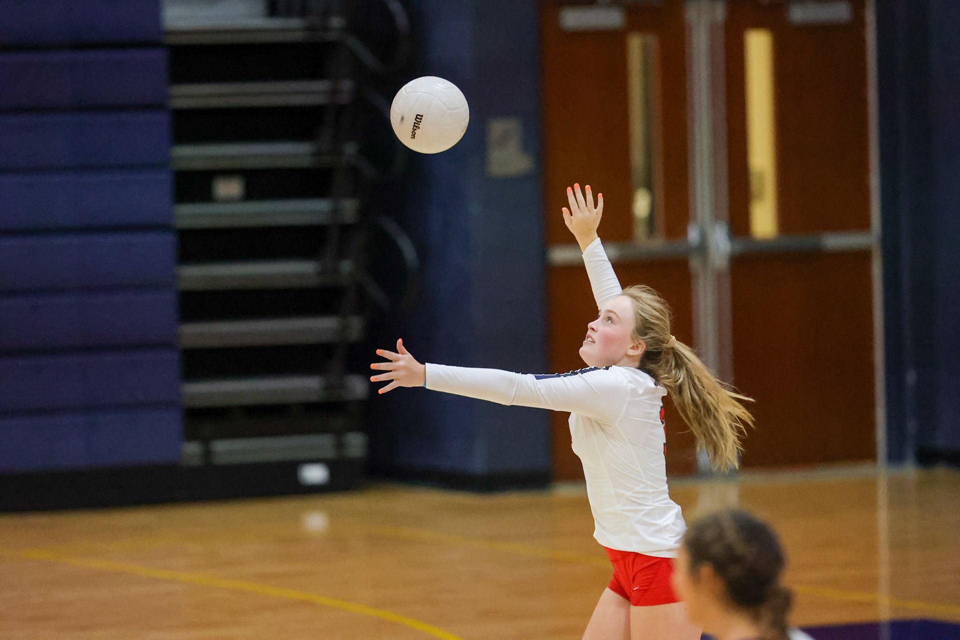 SBA Volleyball vs Lausanne on Wednesday, August 17, 2022. (Ryan Beatty/SBA)