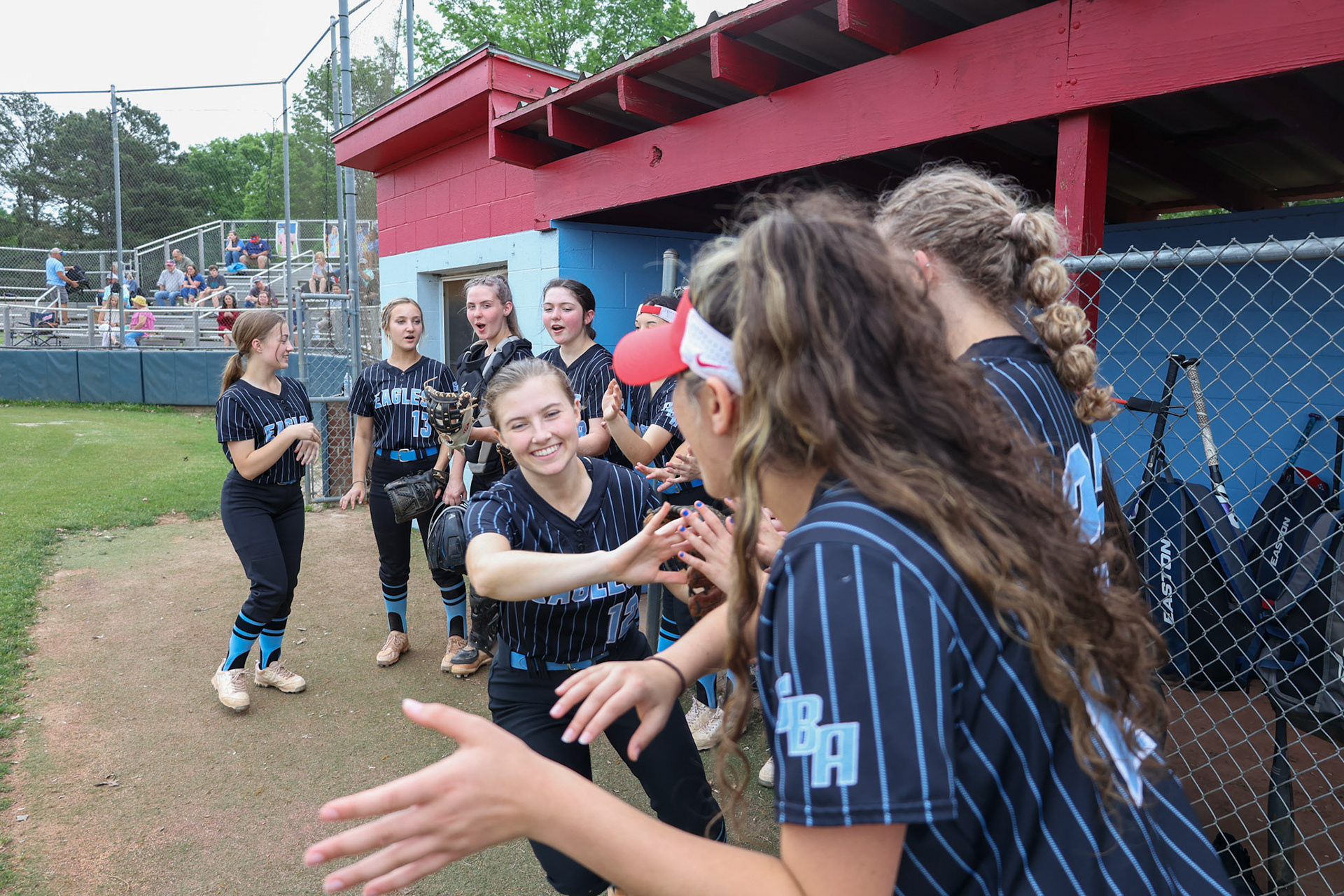 St. Benedict Softball vs Tipton Rosemark Academy at St. Benedict High School in Memphis, TN on May 3, 2022. (Ryan Beatty/SBA)