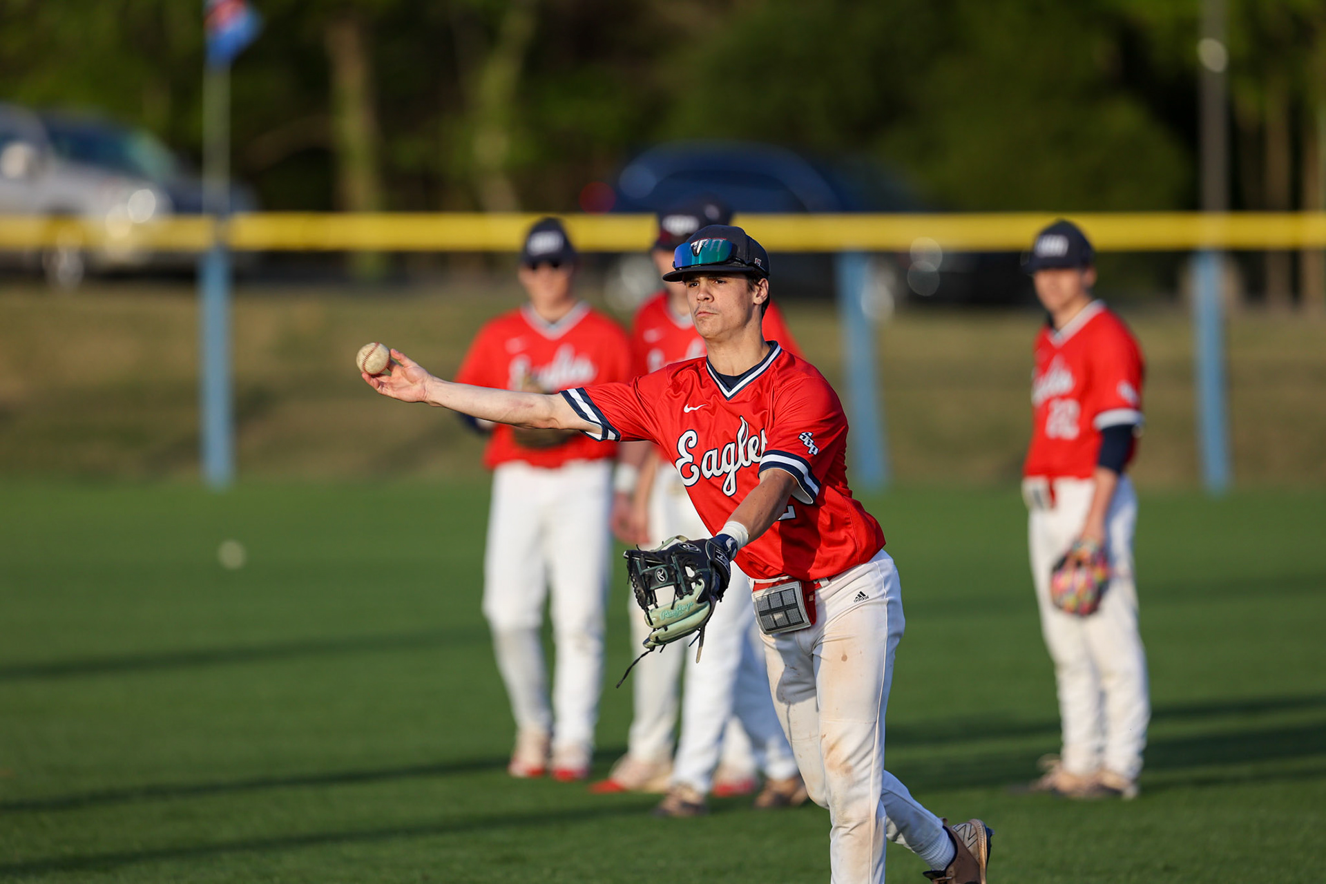 St. Benedict Baseball at MUS. (Ryan Beatty/SBA)