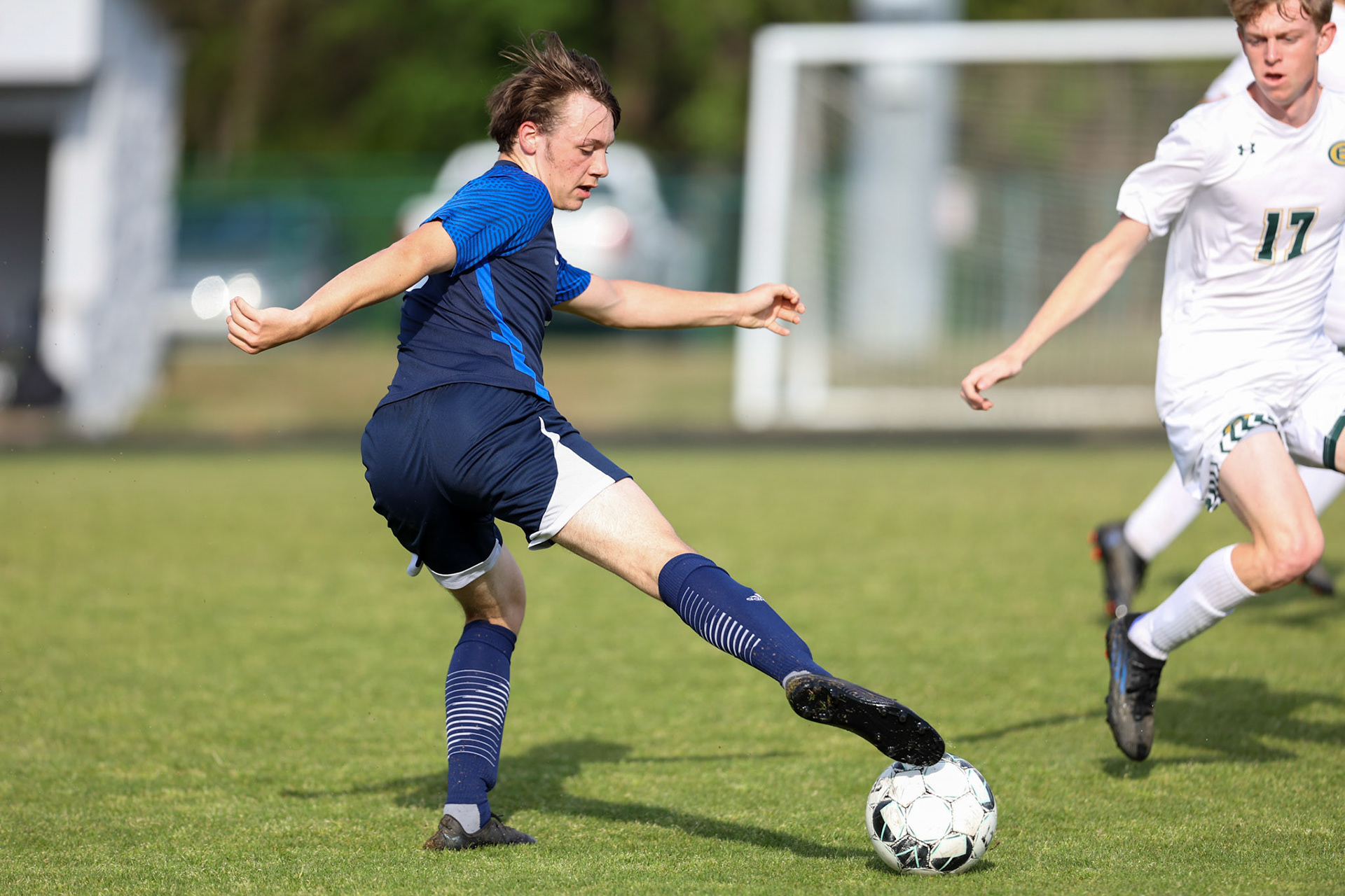 St. Benedict Soccer vs Briarcrest at St. Benedict at Auburndale High School in Memphis, TN on April 21, 2022. (Ryan Beatty/SBA)