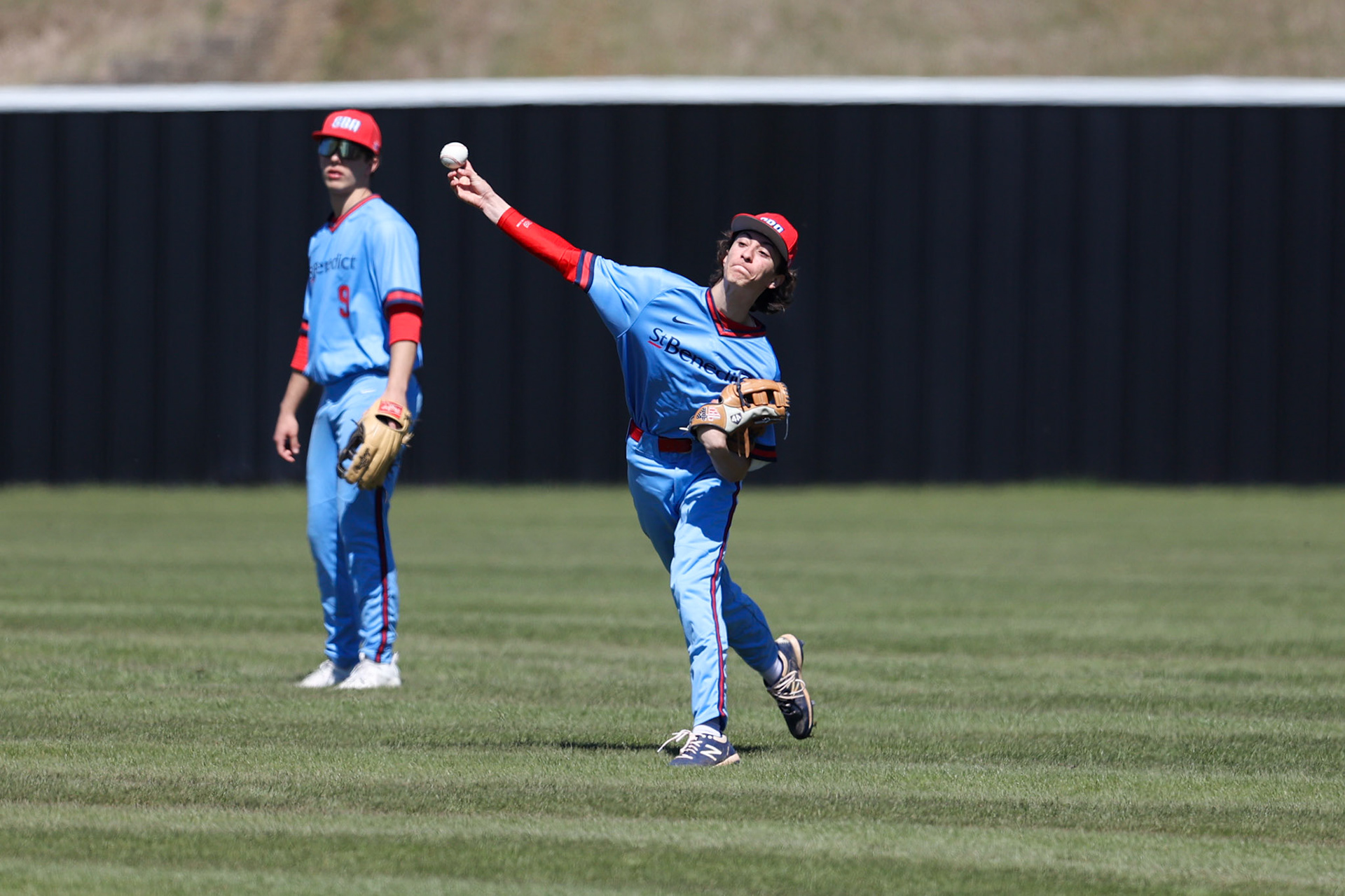 SBA Baseball at ECS on Wednesday, March 15, 2023. (Ryan Beatty Photo)