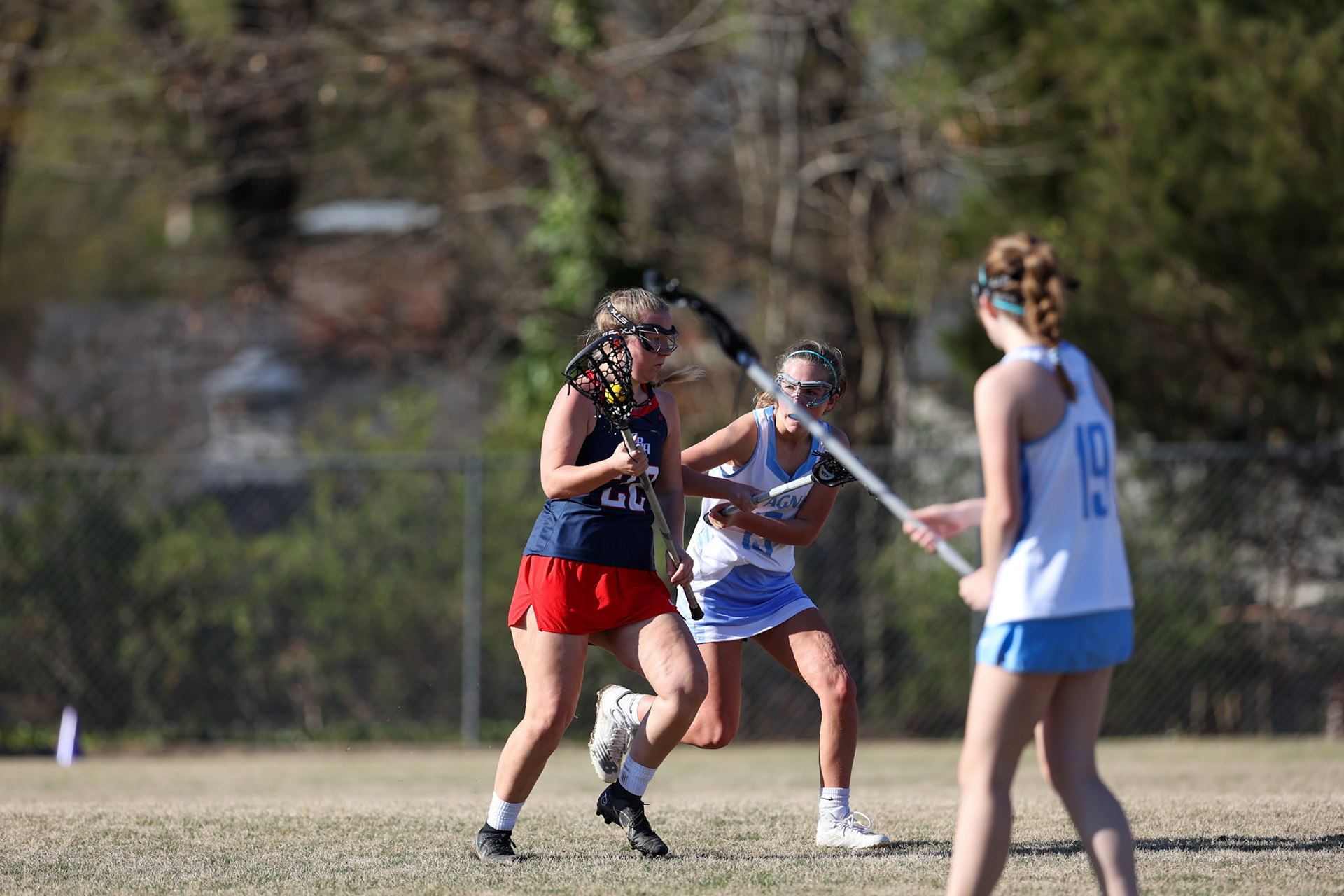 St. Benedict Girls Lacrosse vs St. Agnes on April 5, 2022 at St. Agnes Academy in Memphis, TN. (Ryan Beatty/SBA)