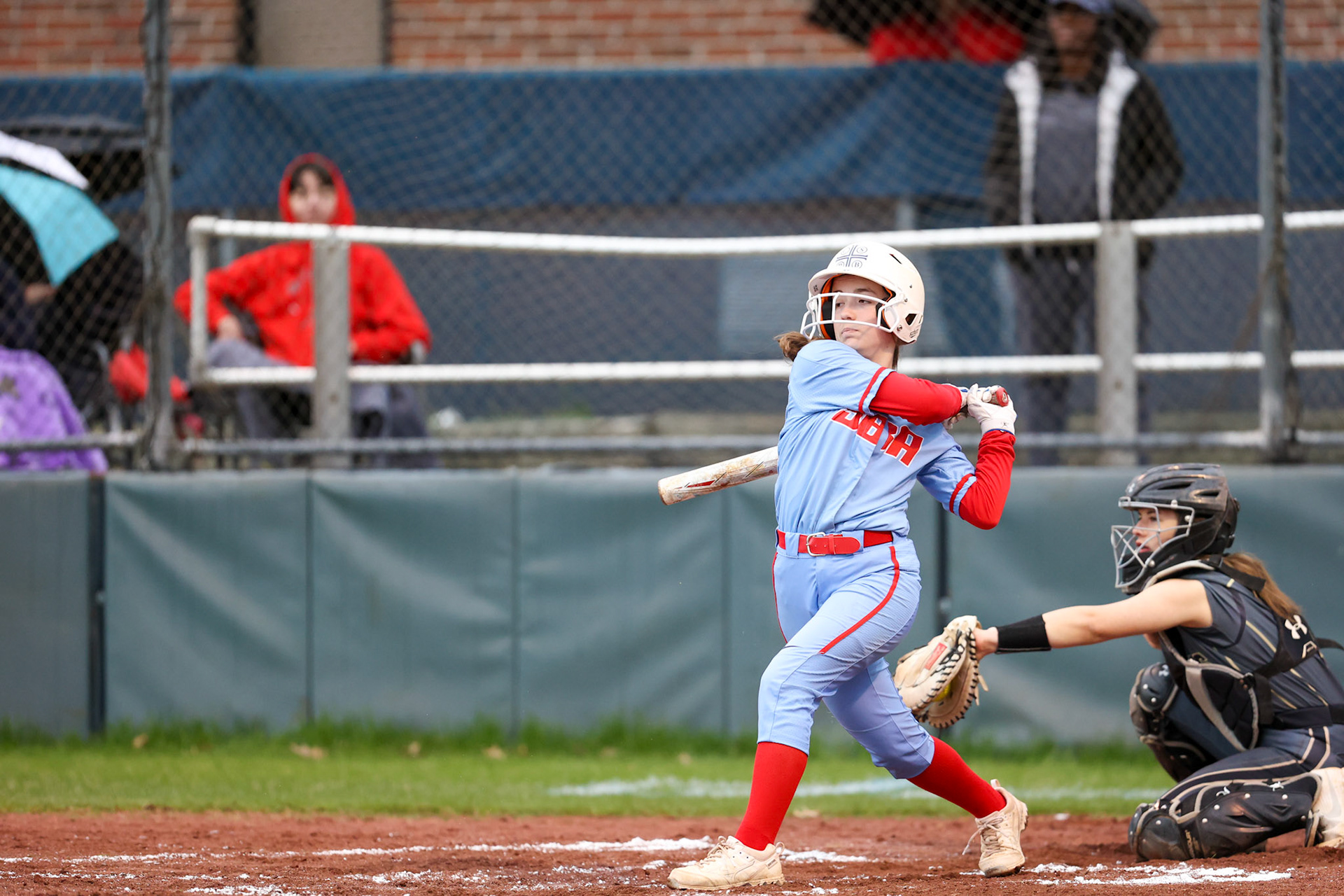 St. Benedict Softball vs Millington on Senior Night at St. Benedict at Auburndale in Memphis, TN on April 20, 2022. (Ryan Beatty/SBA)