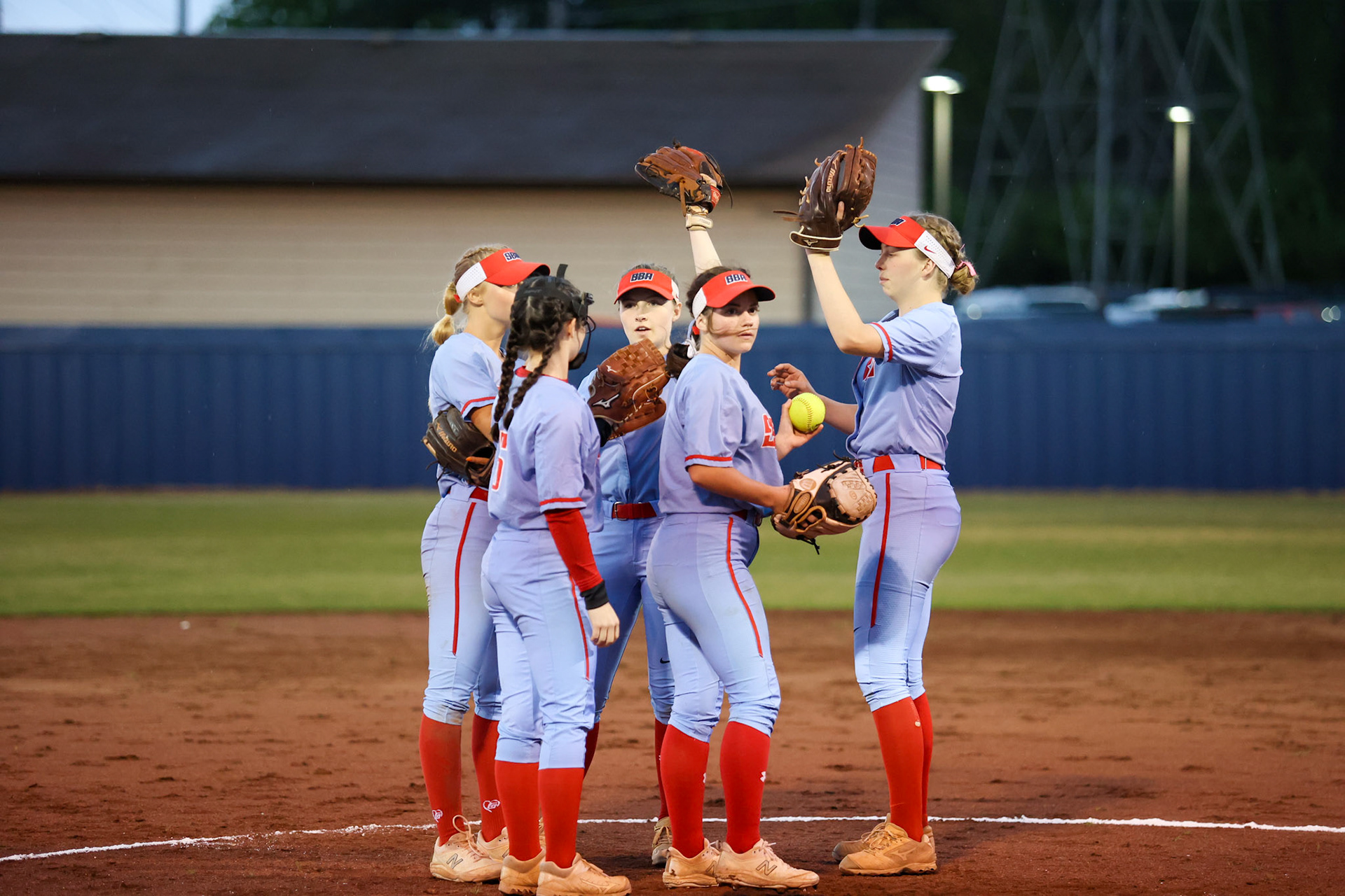 St. Benedict Softball vs Millington on Senior Night at St. Benedict at Auburndale in Memphis, TN on April 20, 2022. (Ryan Beatty/SBA)