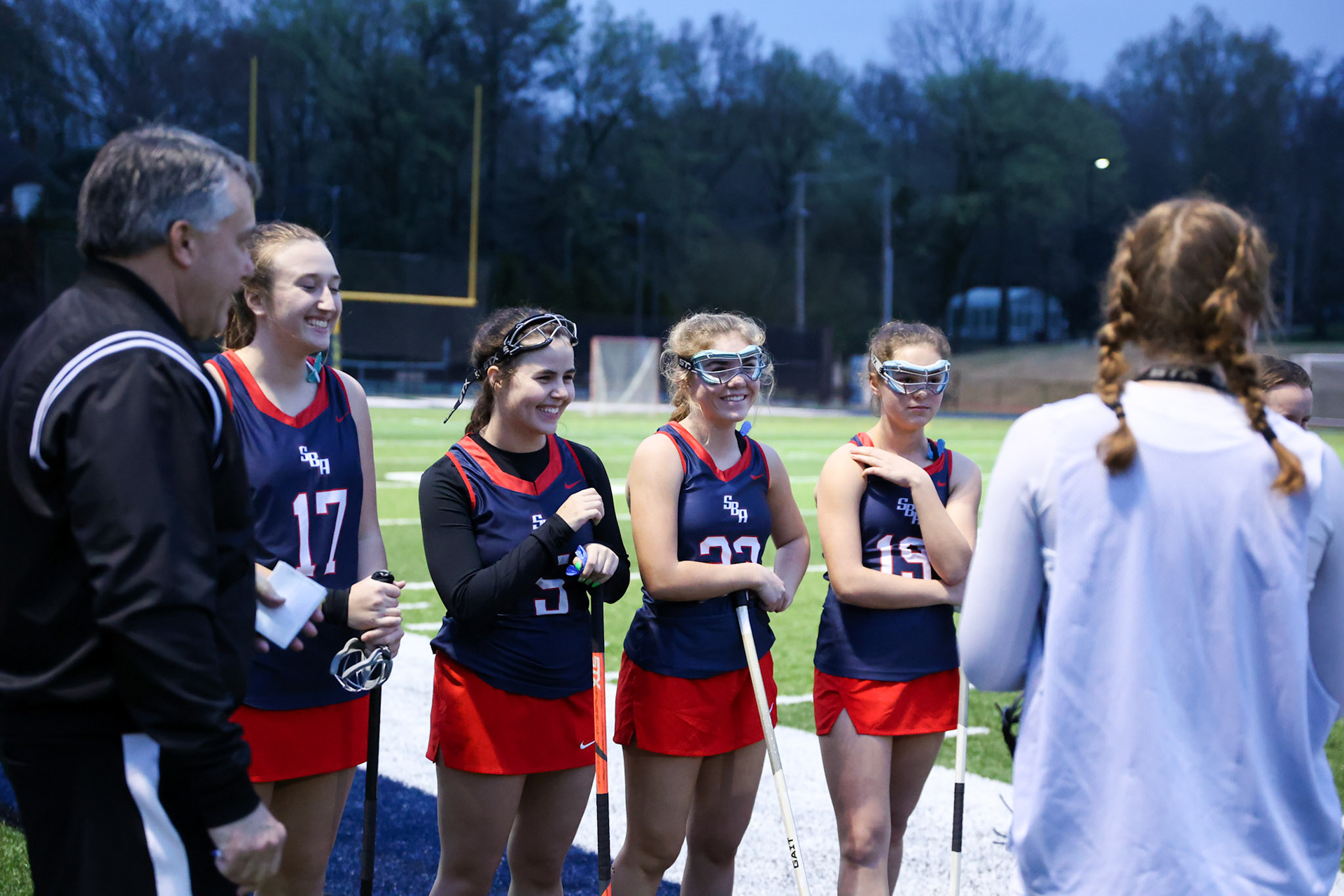 SBA Girls Lacrosse vs Lausanne on Wednesday, March 8, 2023. (Ryan Beatty Photo)