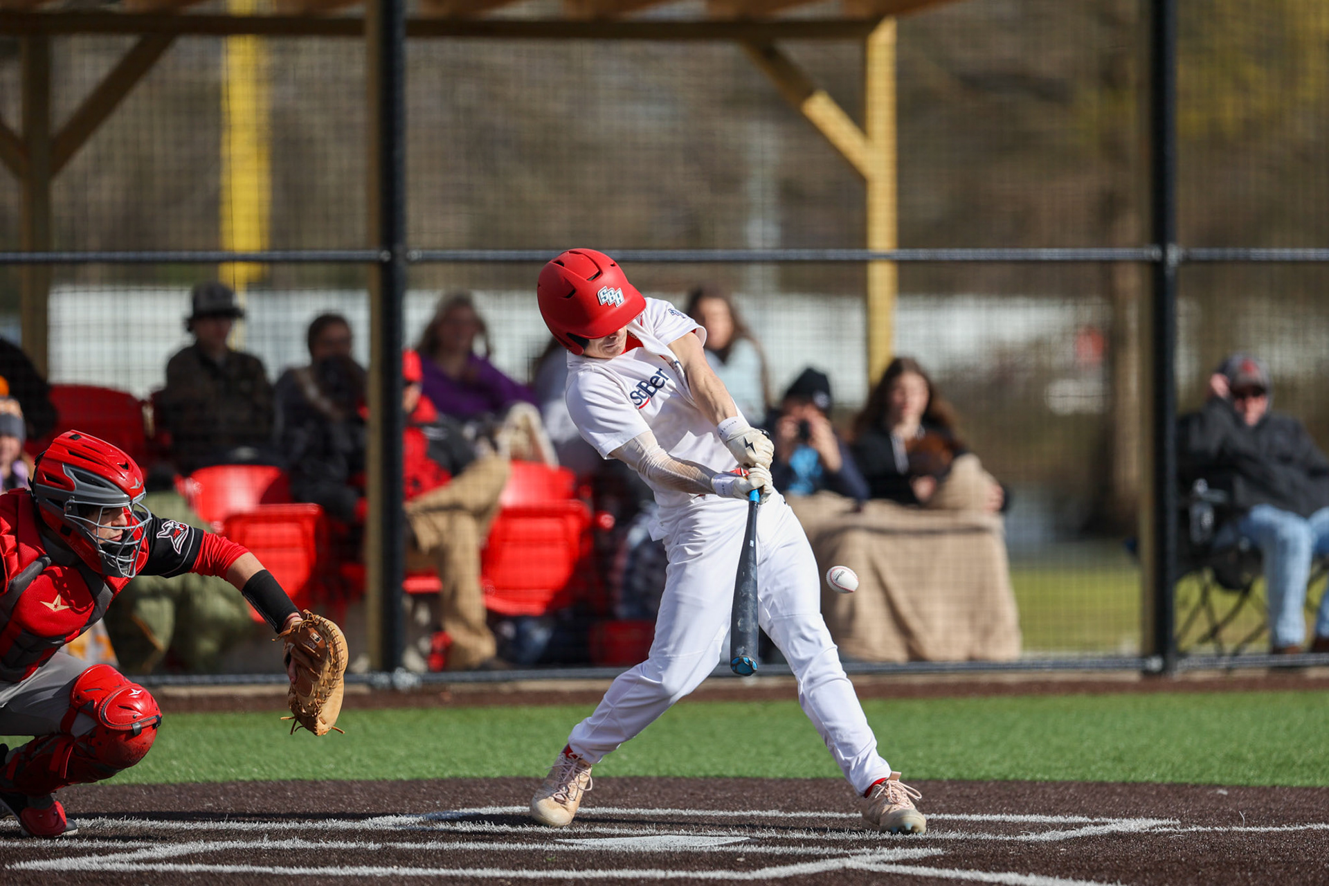 SBA Baseball vs Fayette Academy at USA Stadium in Millington, TN on Monday, March 13, 2023. (Ryan Beatty Photo)