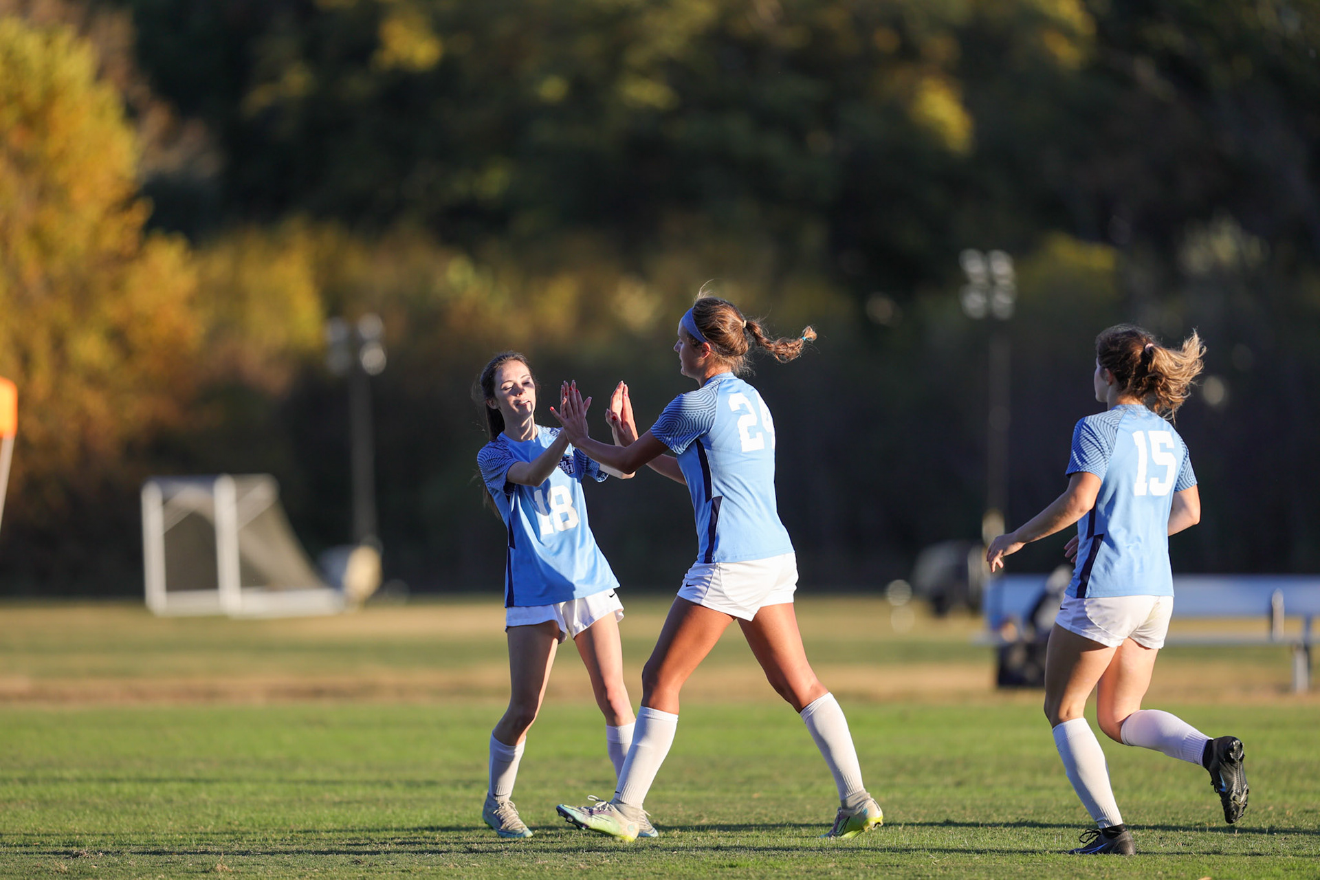 SBA Girl’s Soccer vs. Ensworth in the first round of the TSSAA State Tournament in Nashville, TN, on Oct. 17, 2022. (Ryan Beatty/SBA)
