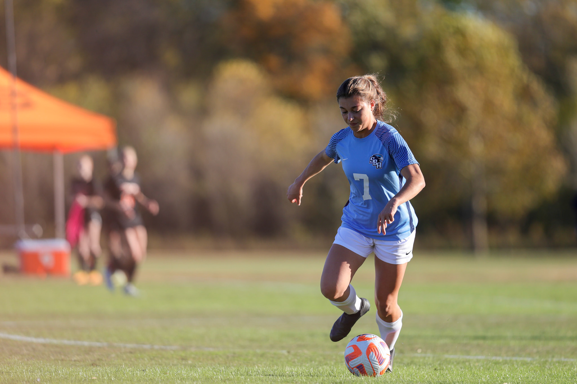 SBA Girl’s Soccer vs. Ensworth in the first round of the TSSAA State Tournament in Nashville, TN, on Oct. 17, 2022. (Ryan Beatty/SBA)