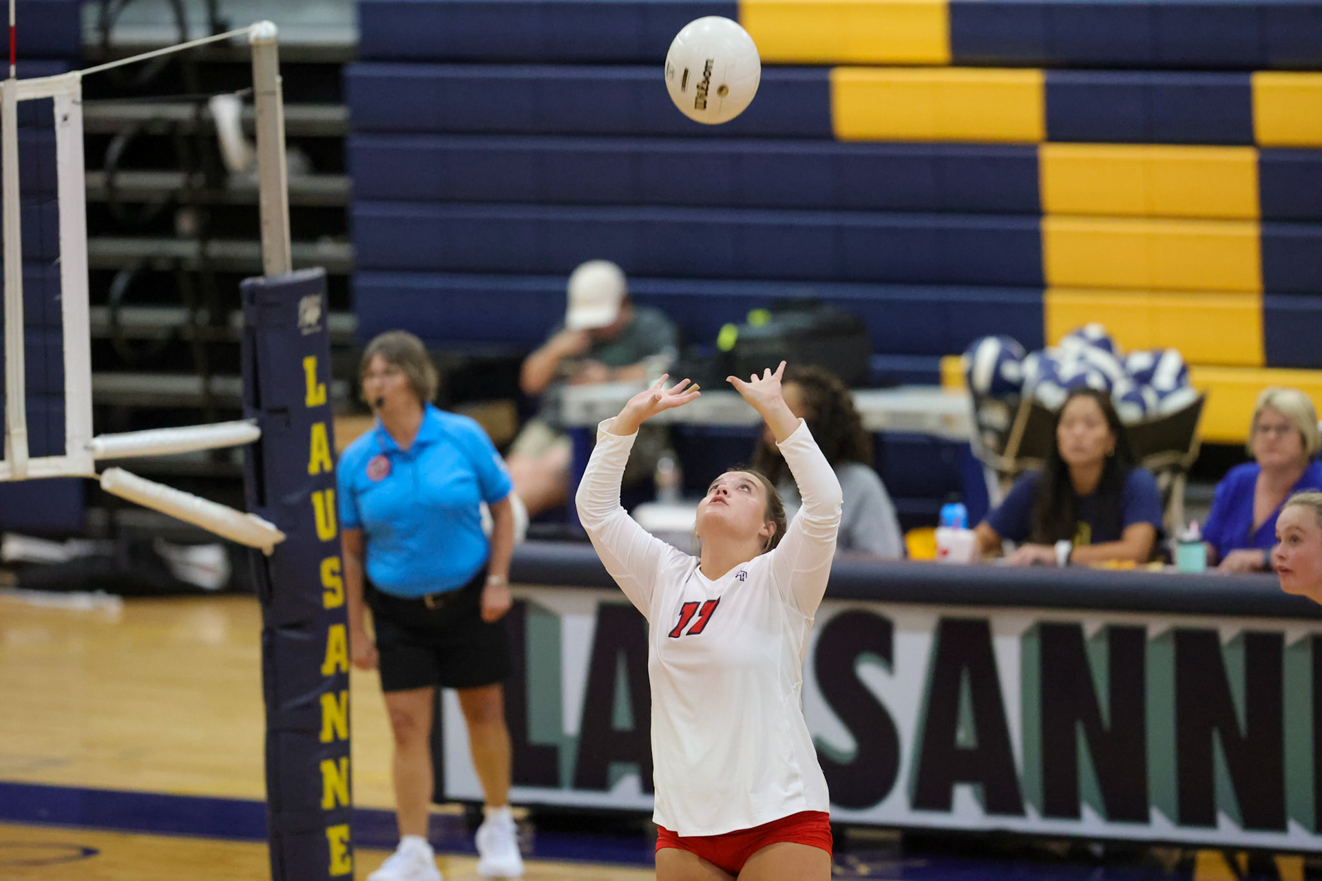 SBA Volleyball vs Lausanne on Wednesday, August 17, 2022. (Ryan Beatty/SBA)