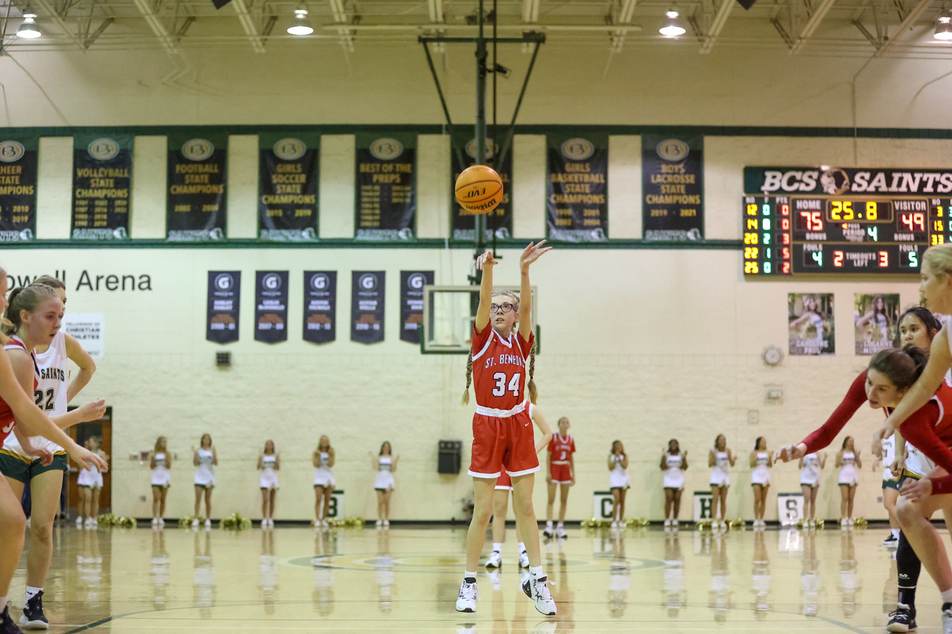 SBA Basketball at Briarcrest on Friday, Feb. 17, 2023. (Ryan Beatty Photo)