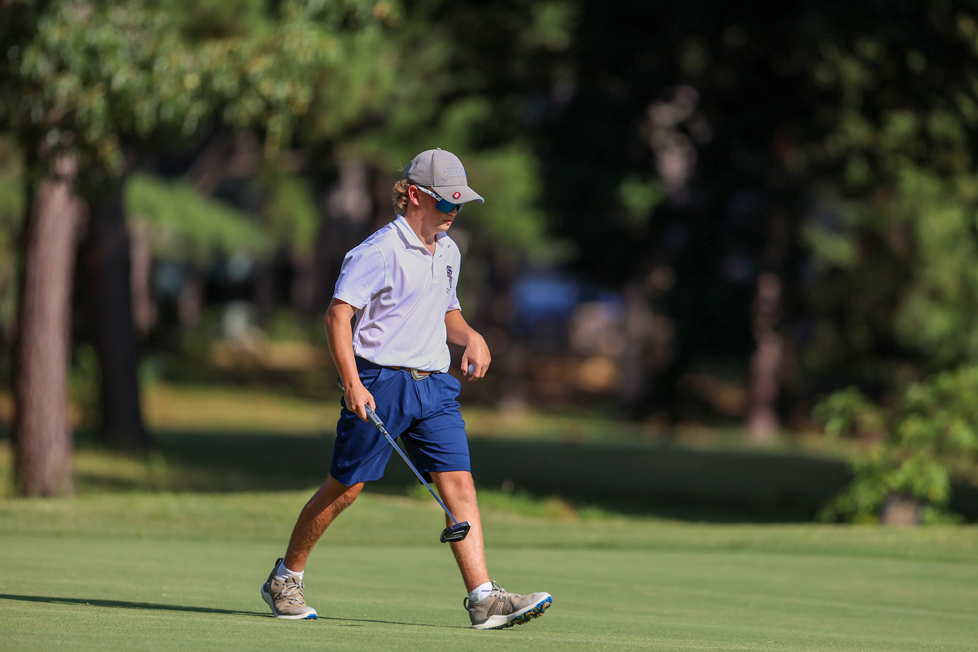 St. Benedict Boys Golf vs Briarcrest at the Lakeland Golf Club on Thursday, September 15, 2022. (Ryan Beatty/SBA)