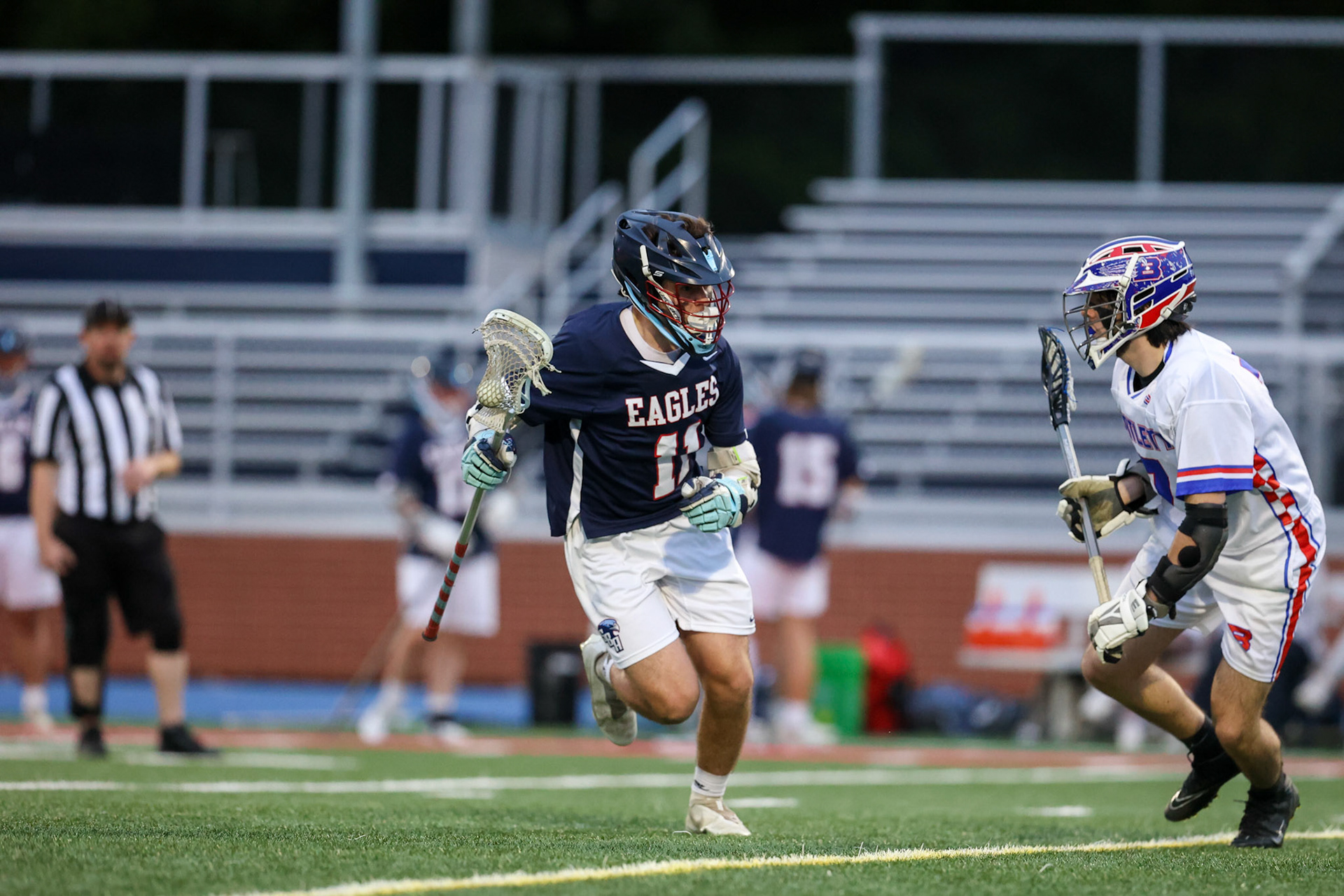 Boys Lacrosse vs Bartlett. (Ryan Beatty Photo)