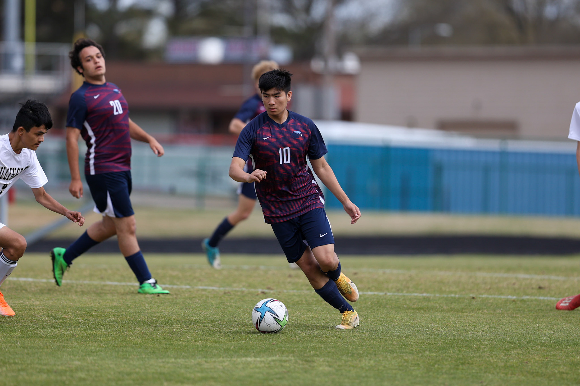 St. Benedict Soccer vs Millington on April 7, 2022 at St. Benedict At Auburndale High School in Memphis, TN. (Ryan Beatty/SBA)