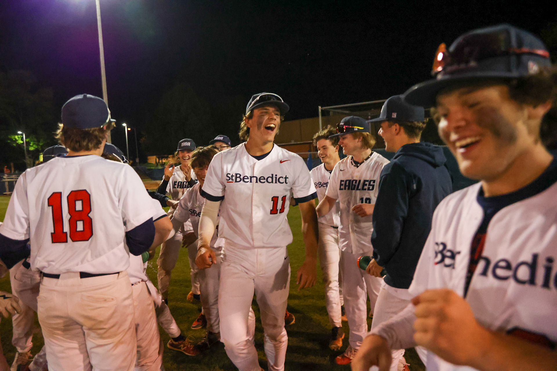 SBA Baseball Senior Night (Ryan Beatty Photo)