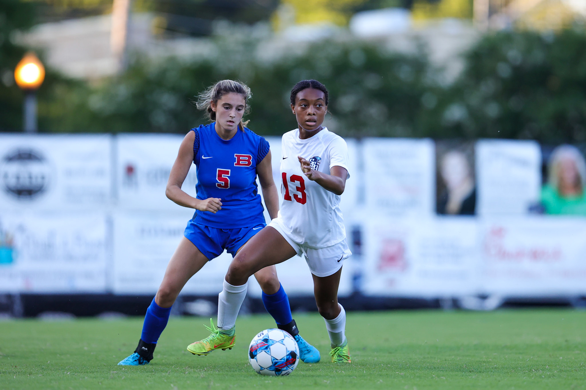 SBA Soccer vs Bartlett at Bartlett High School on Thursday, August 18, 2022. (Ryan Beatty/SBA)
