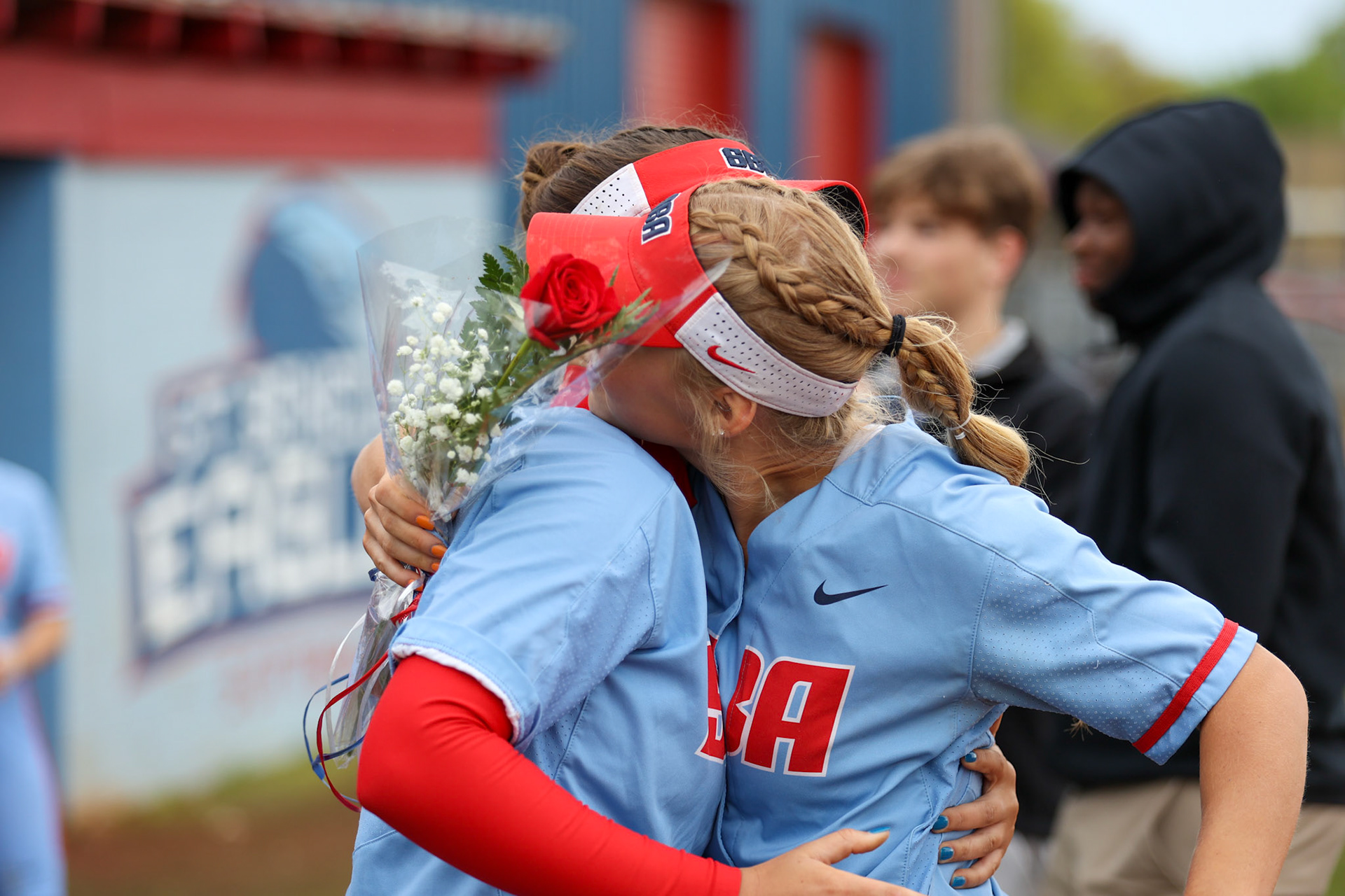 St. Benedict Softball vs Millington on Senior Night at St. Benedict at Auburndale in Memphis, TN on April 20, 2022. (Ryan Beatty/SBA)