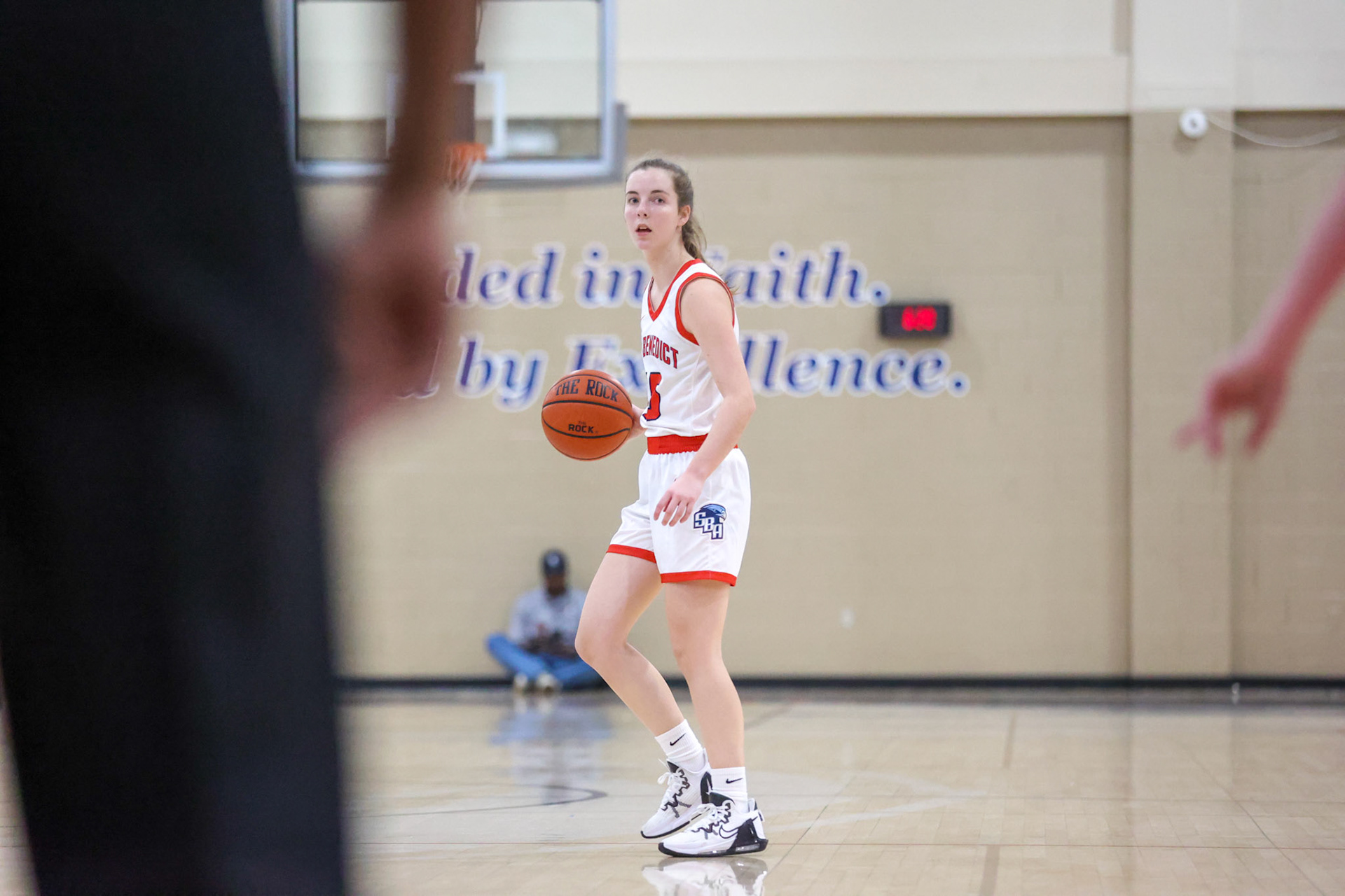 SBA Girls Basketball vs MHEA. (Ryan Beatty Photo)