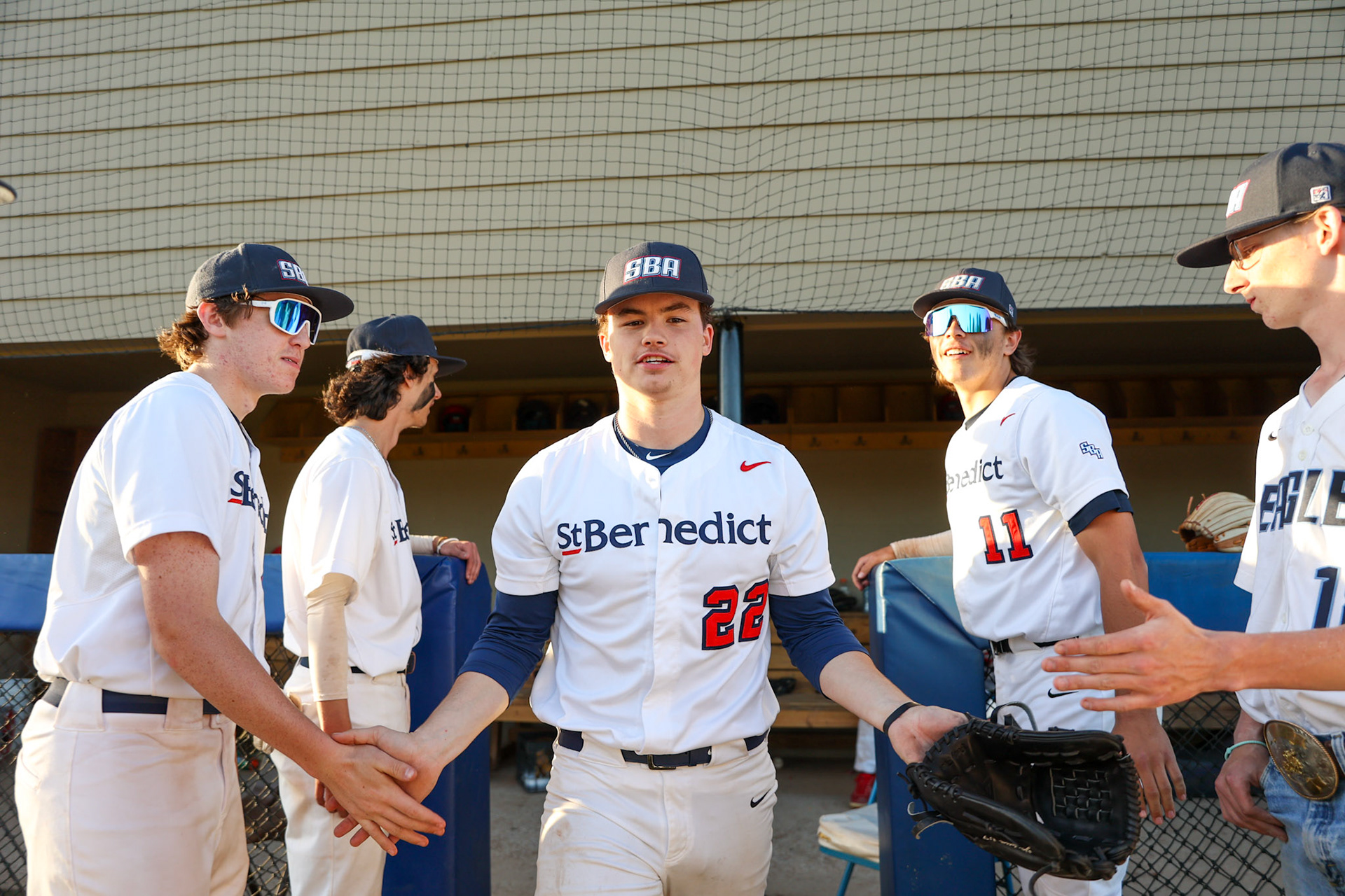 SBA Baseball Senior Night (Ryan Beatty Photo)