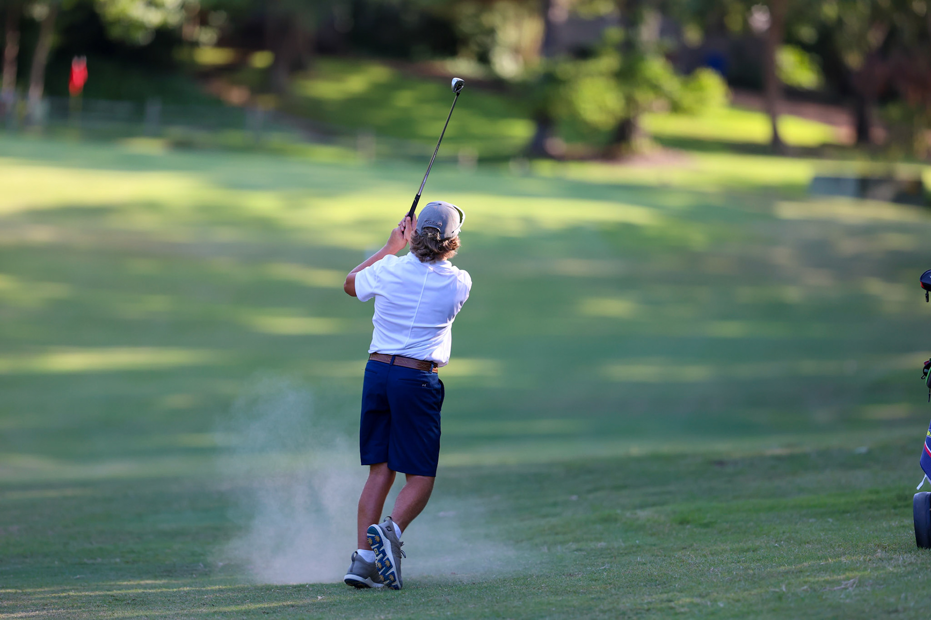 St. Benedict Boys Golf vs Briarcrest at the Lakeland Golf Club on Thursday, September 15, 2022. (Ryan Beatty/SBA)