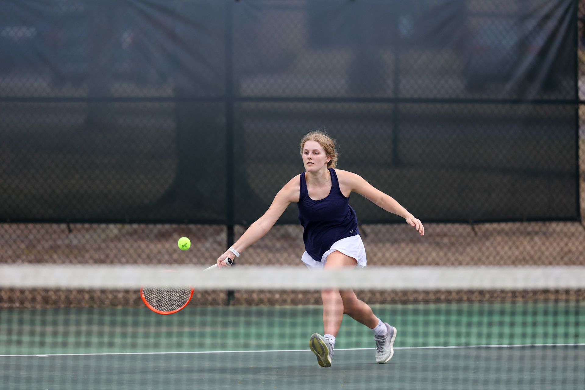 St. Benedict Tennis vs Briarcrest at Briarcrest Christian School on April 12, 2022 in Memphis, TN. (Ryan Beatty/SBA)