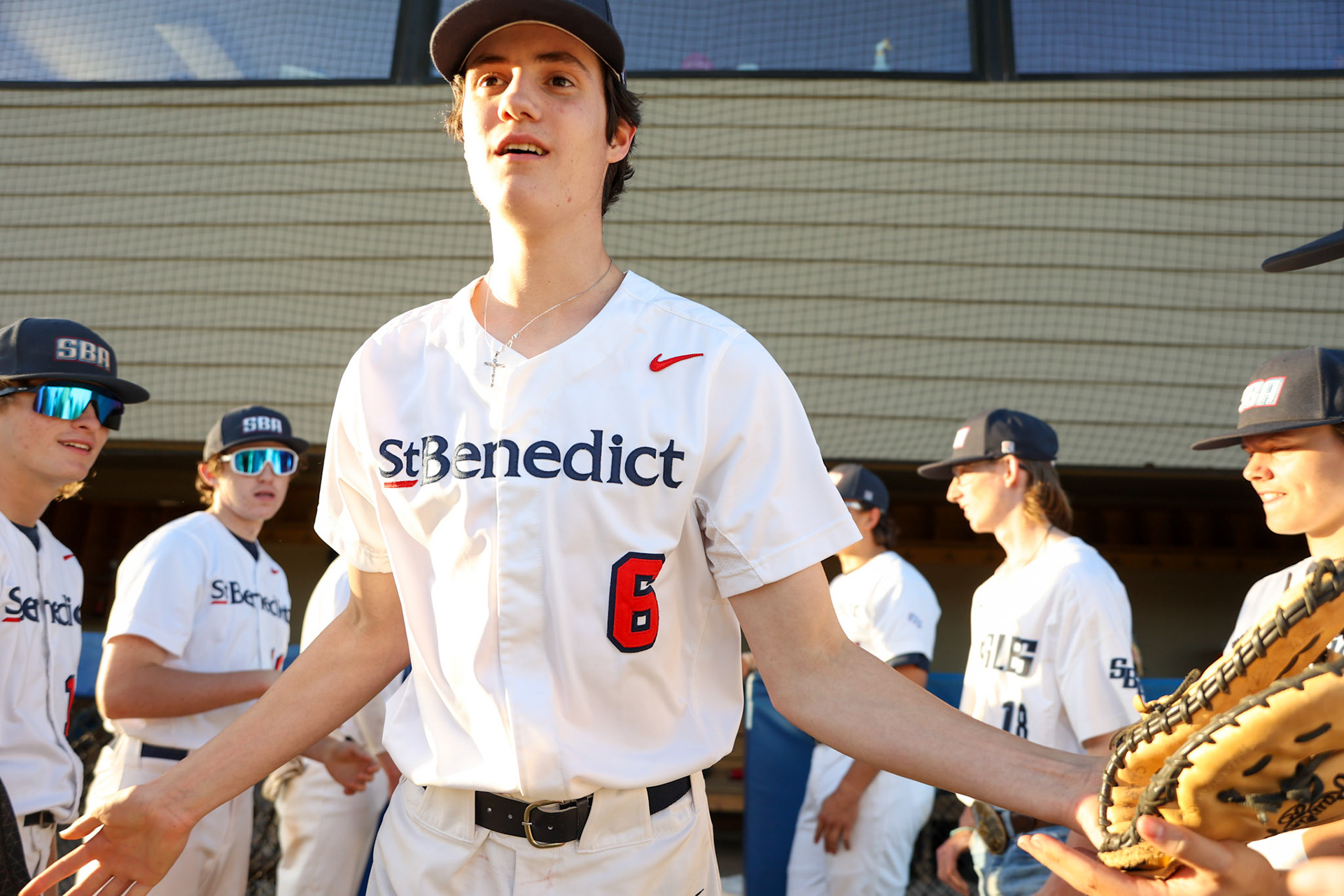 SBA Baseball Senior Night (Ryan Beatty Photo)