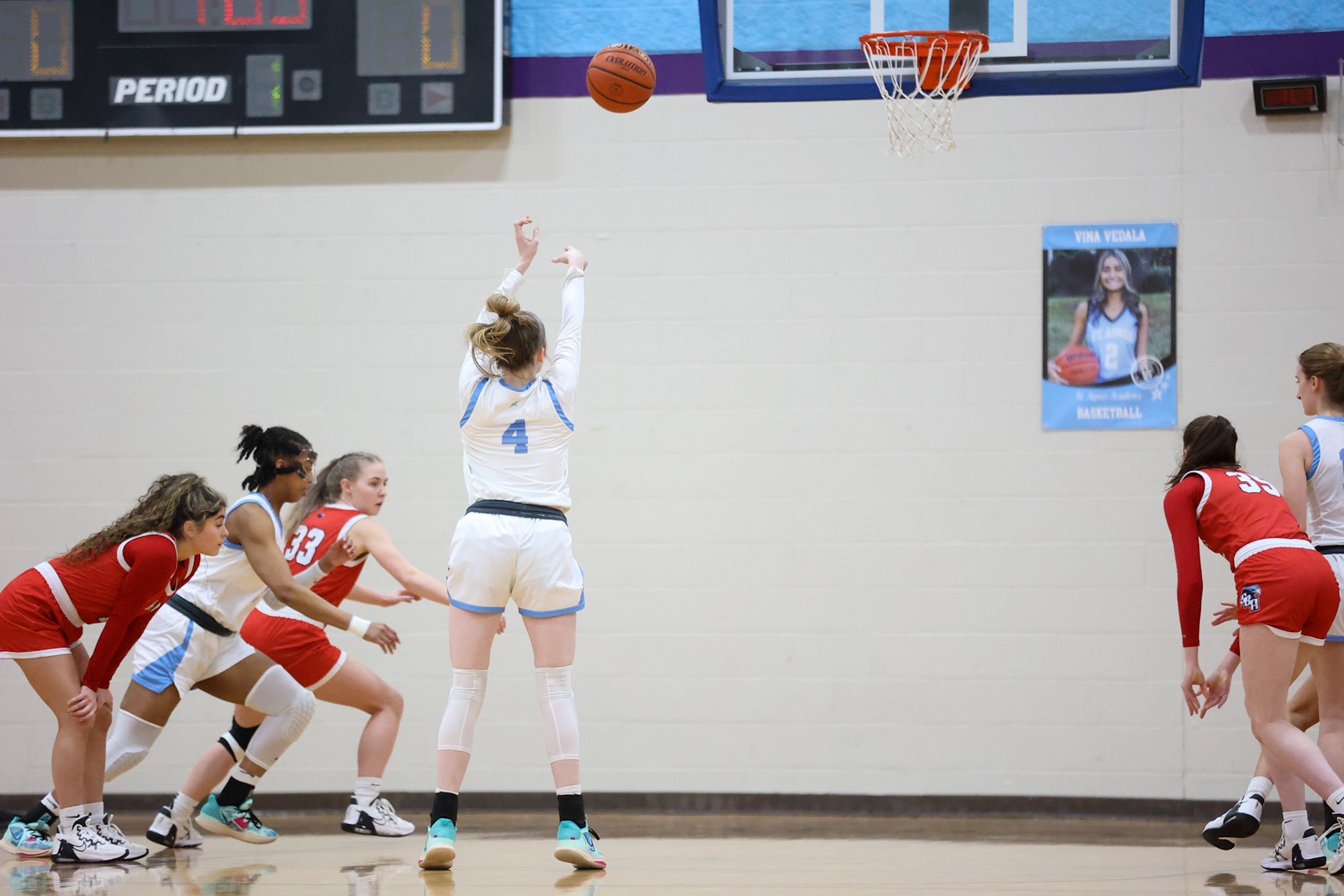 SBA Girls Basketball vs St. Agnes on Monday, January 23, 2022. (Ryan Beatty Photo)
