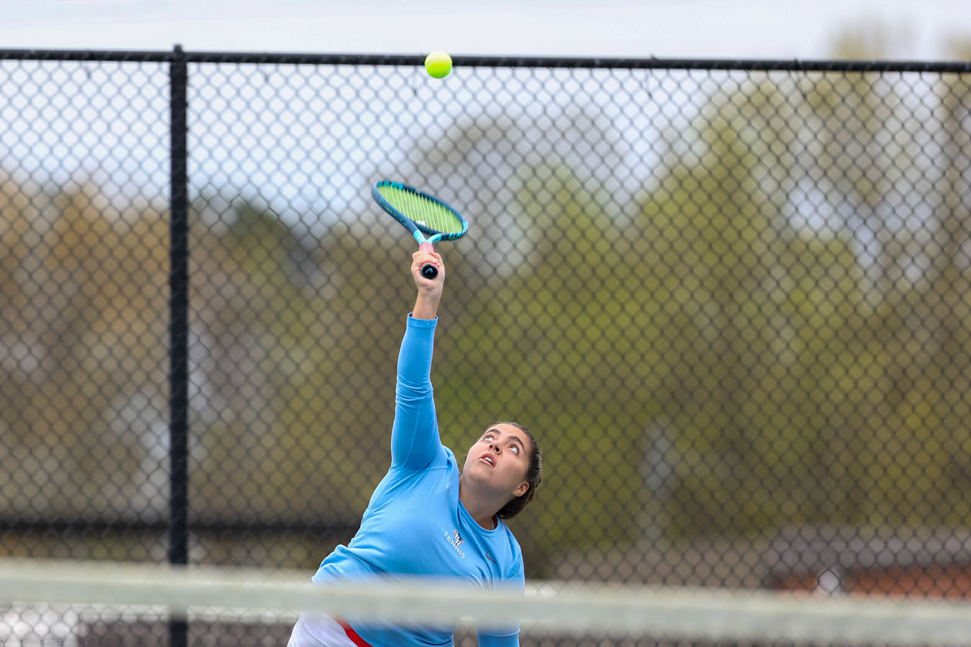 St. Benedict Tennis vs Brighton Cardinals on Wednesday April 6, 2022 at St. Benedict At Auburndale High School in Memphis, TN. (Ryan Beatty/SBA)