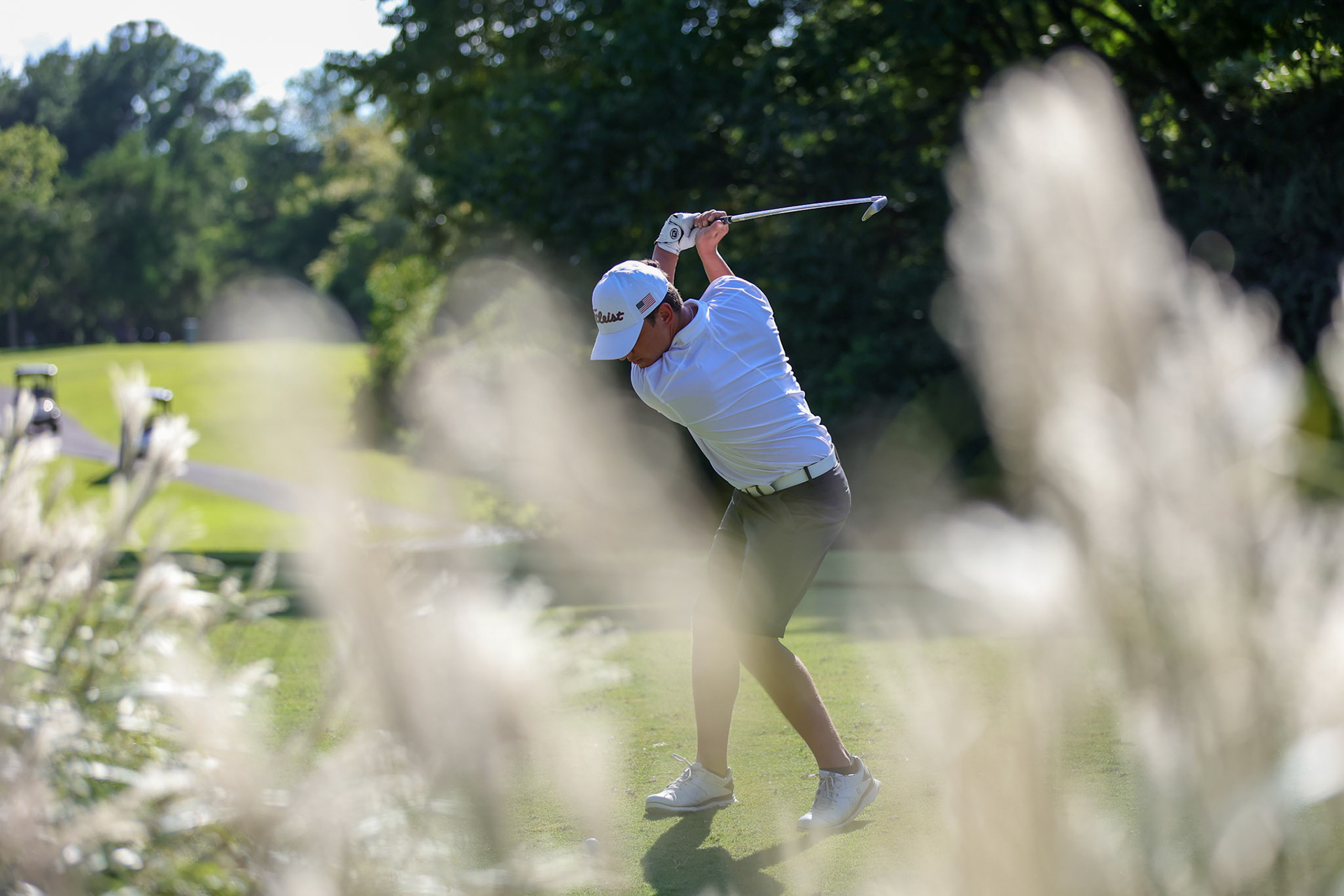 St. Benedict Boys Golf at Colonial on August 30, 2022. (Ryan Beatty/SBA)